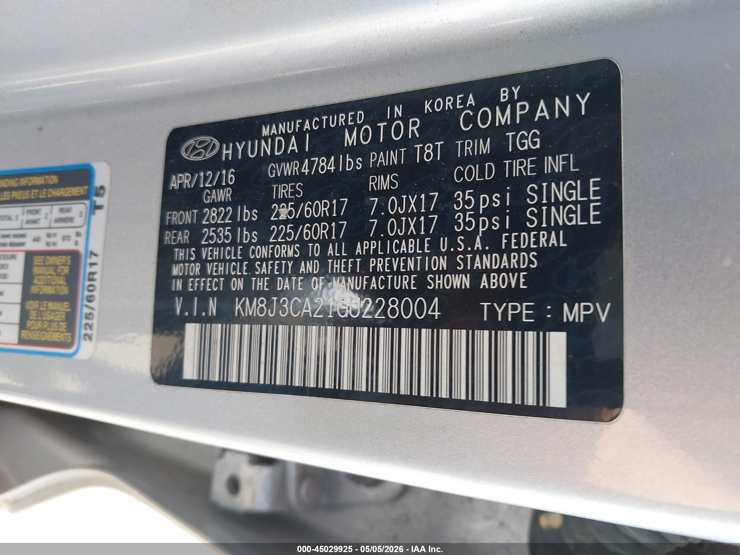 HYUNDAI TUCSON image 9