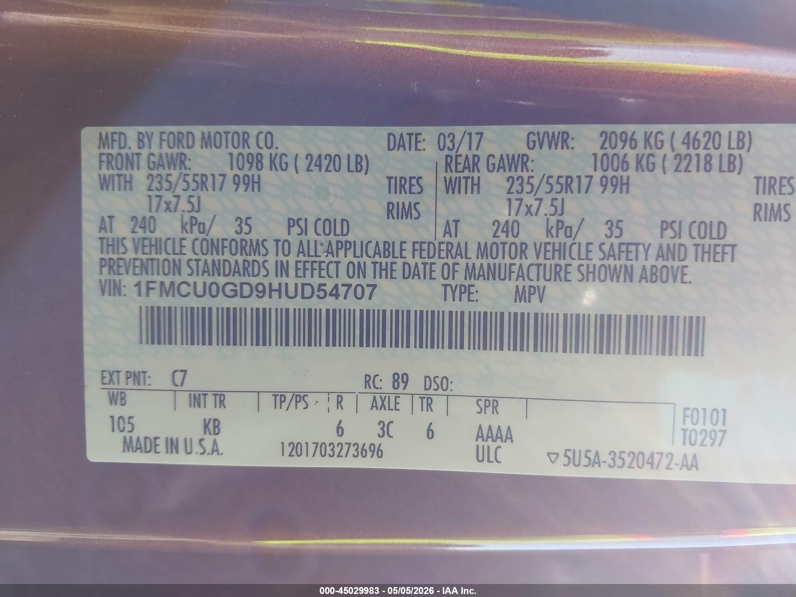 FORD ESCAPE image 9