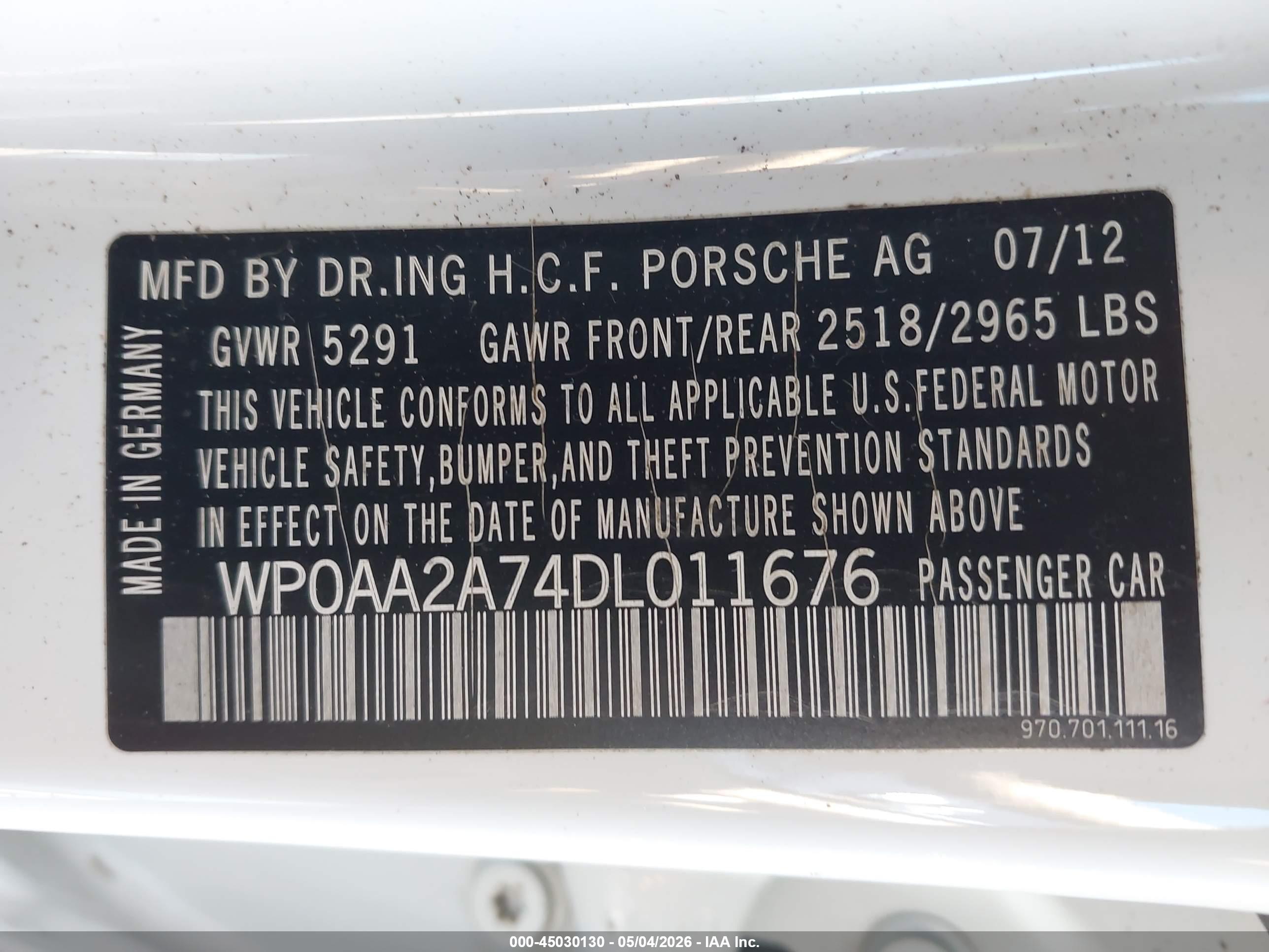 PORSCHE PANAMERA image 9