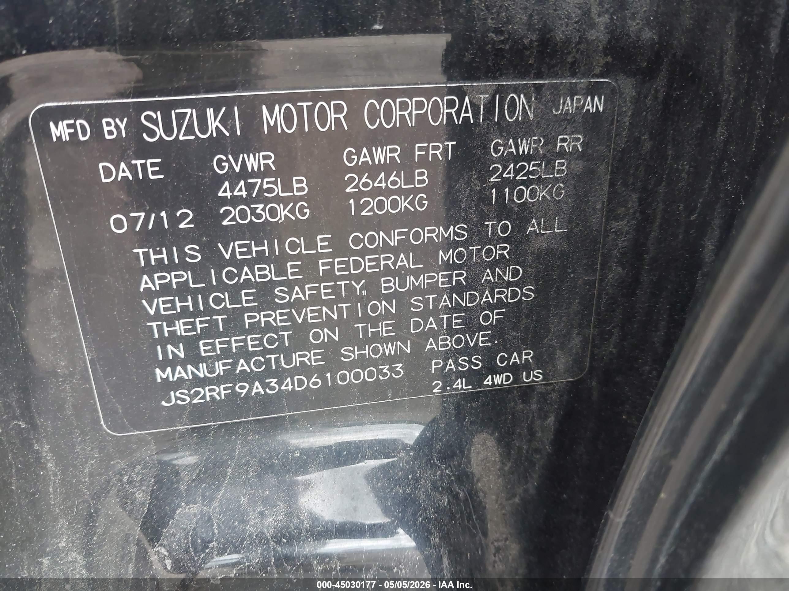 SUZUKI KIZASHI image 9