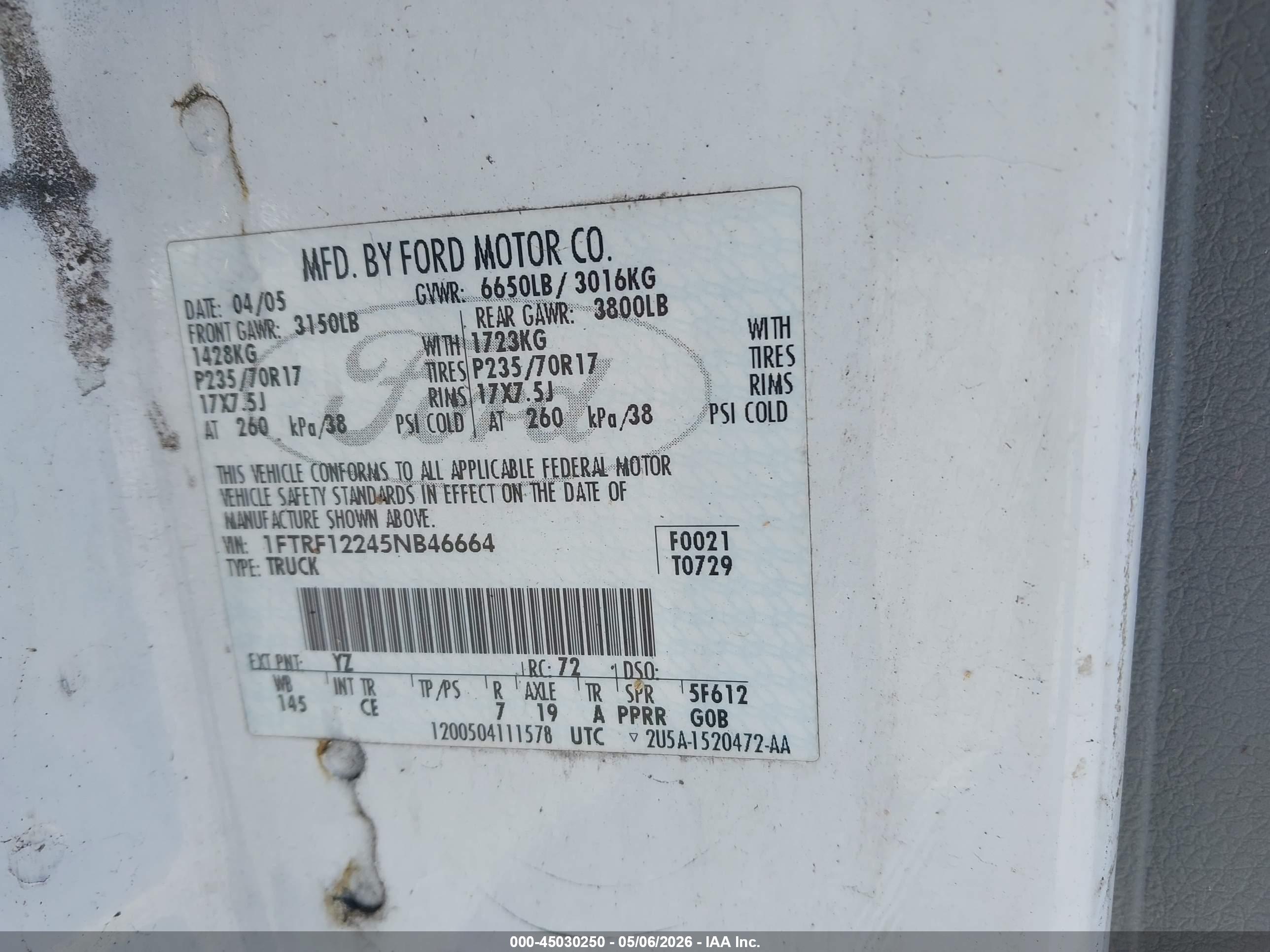 FORD F-150 image 9