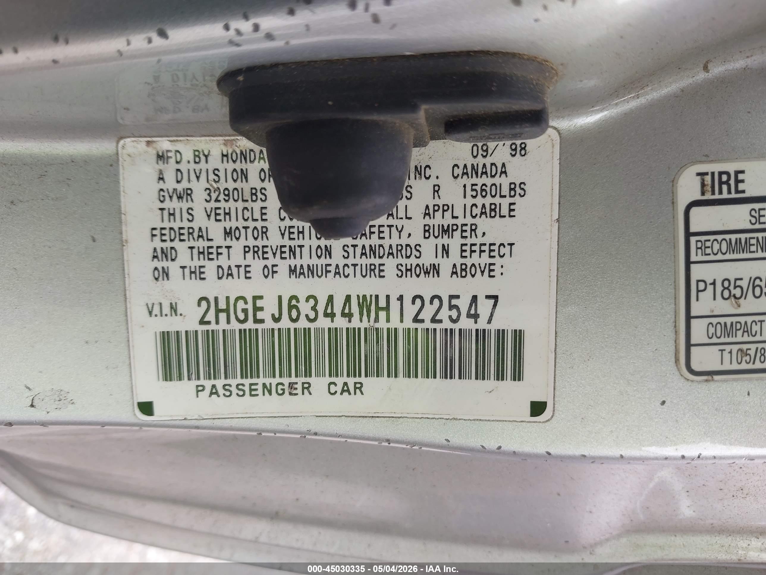 HONDA CIVIC image 9