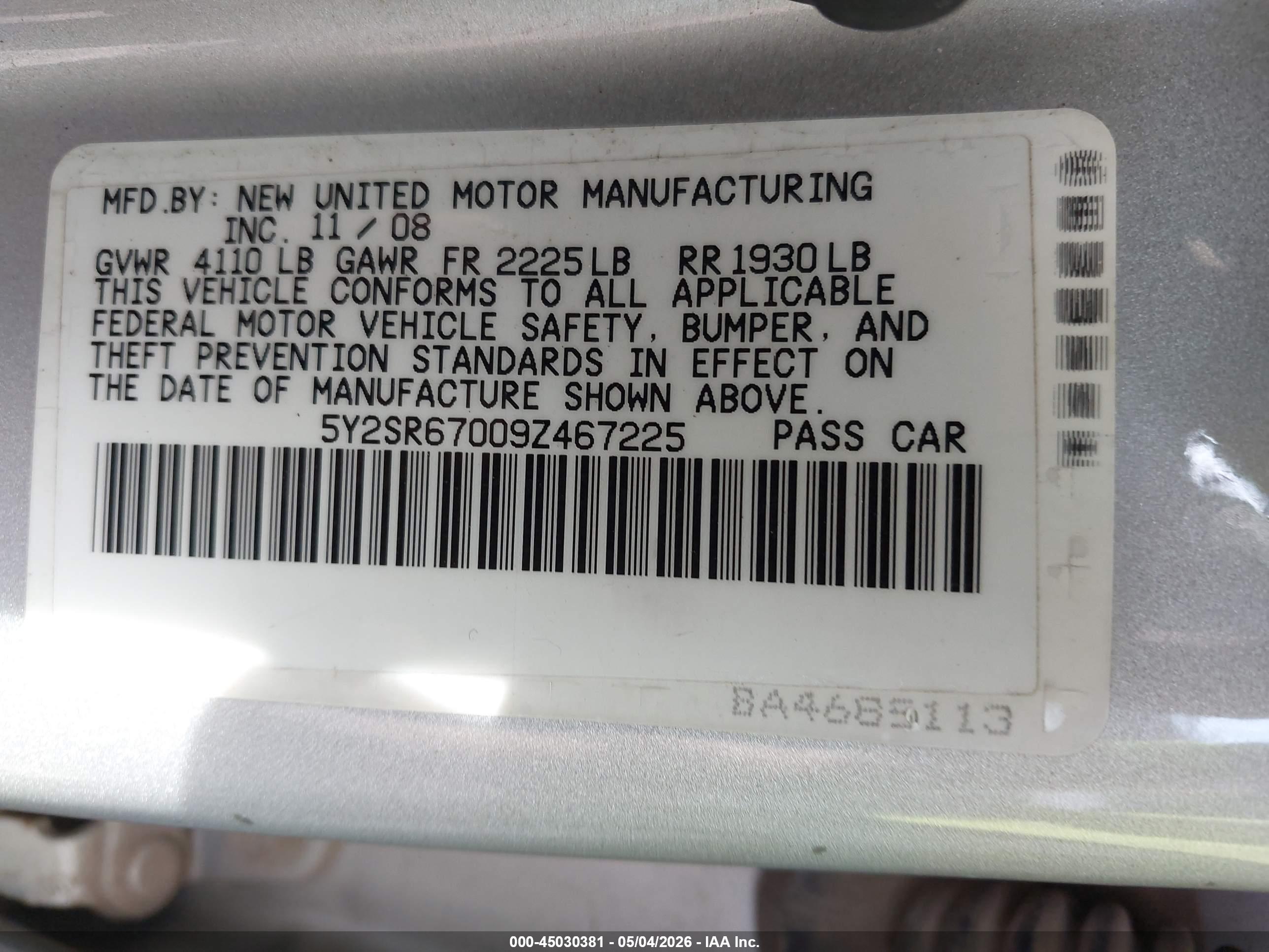 PONTIAC VIBE image 9