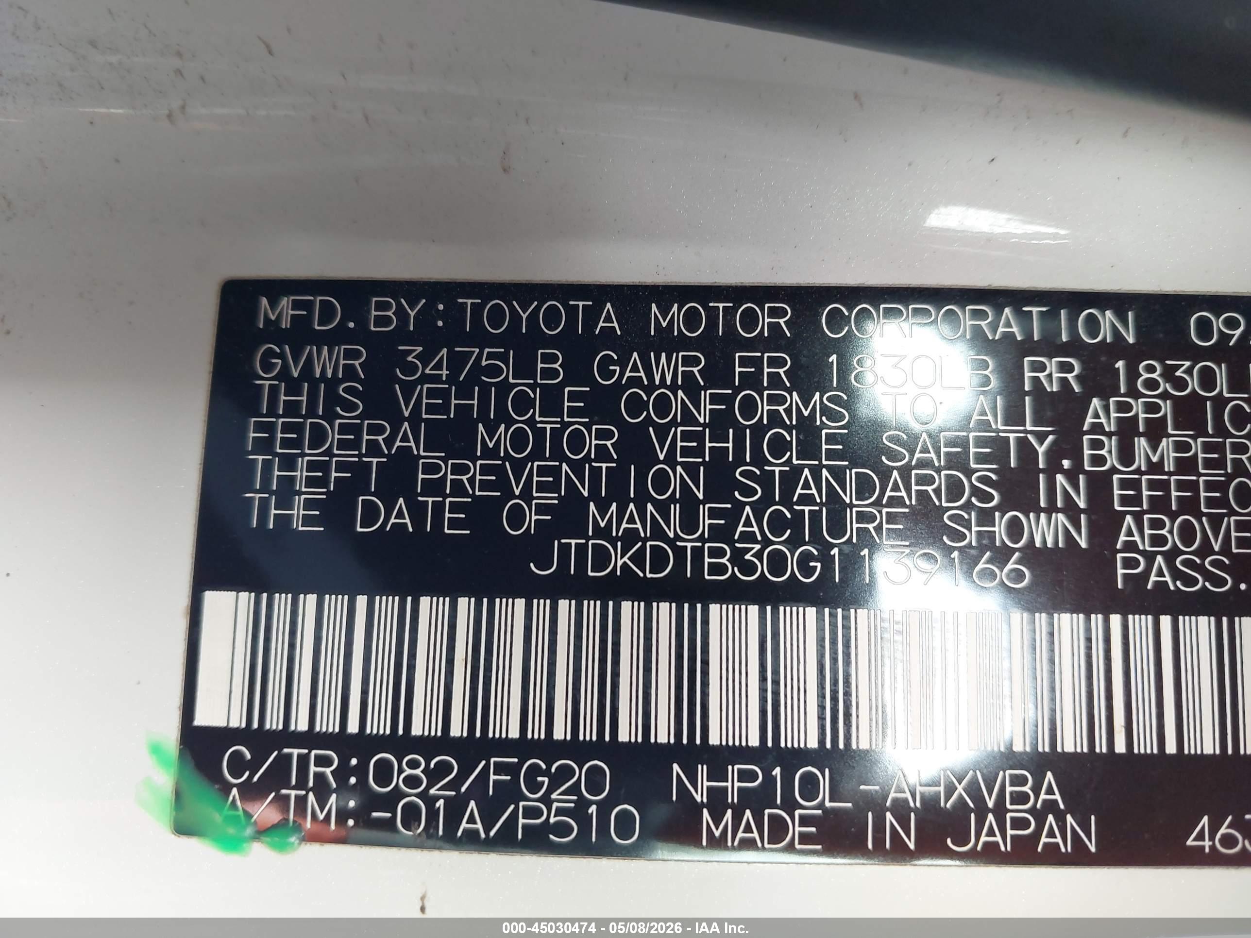 TOYOTA PRIUS image 9