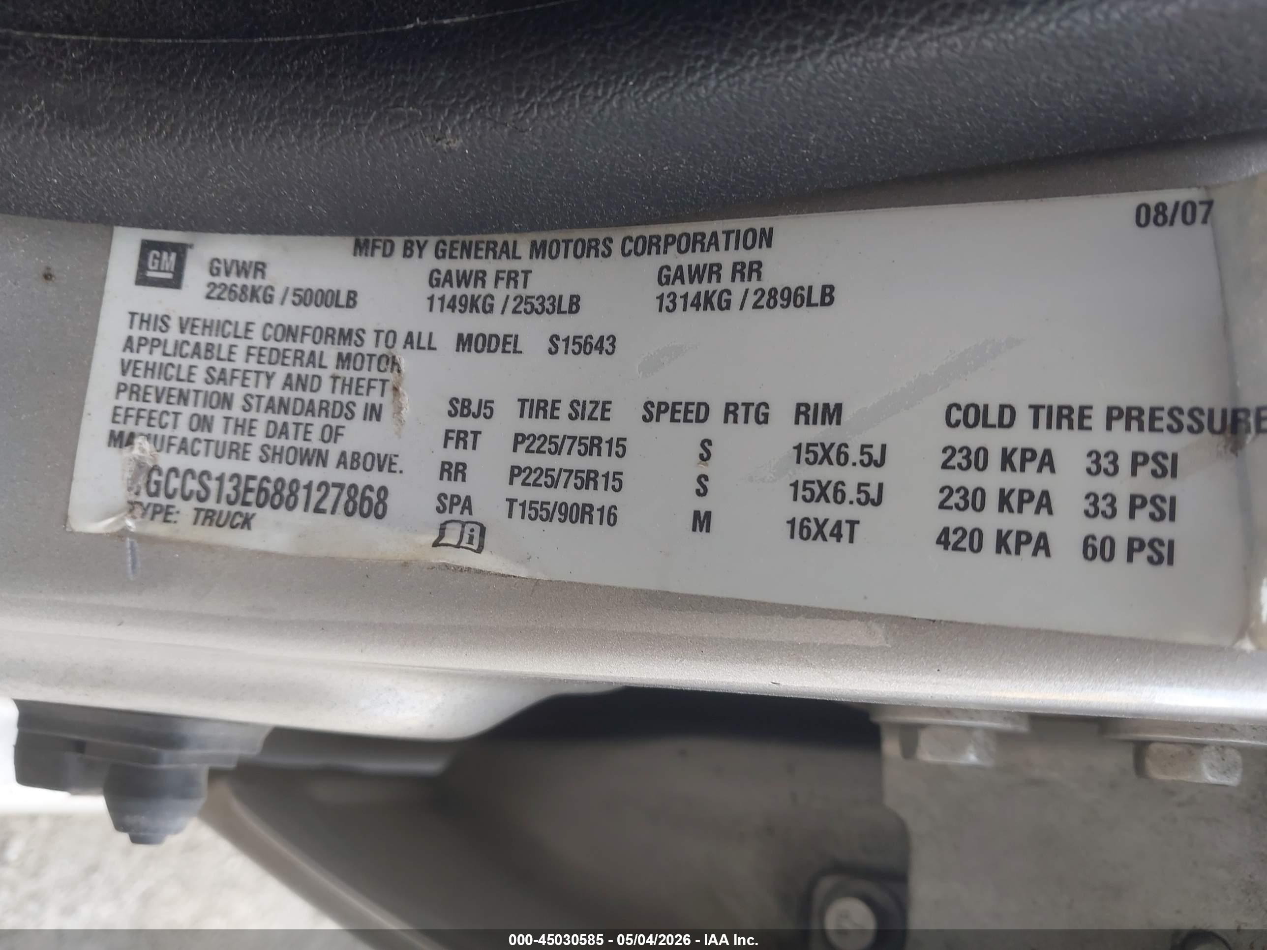 CHEVROLET COLORADO image 9