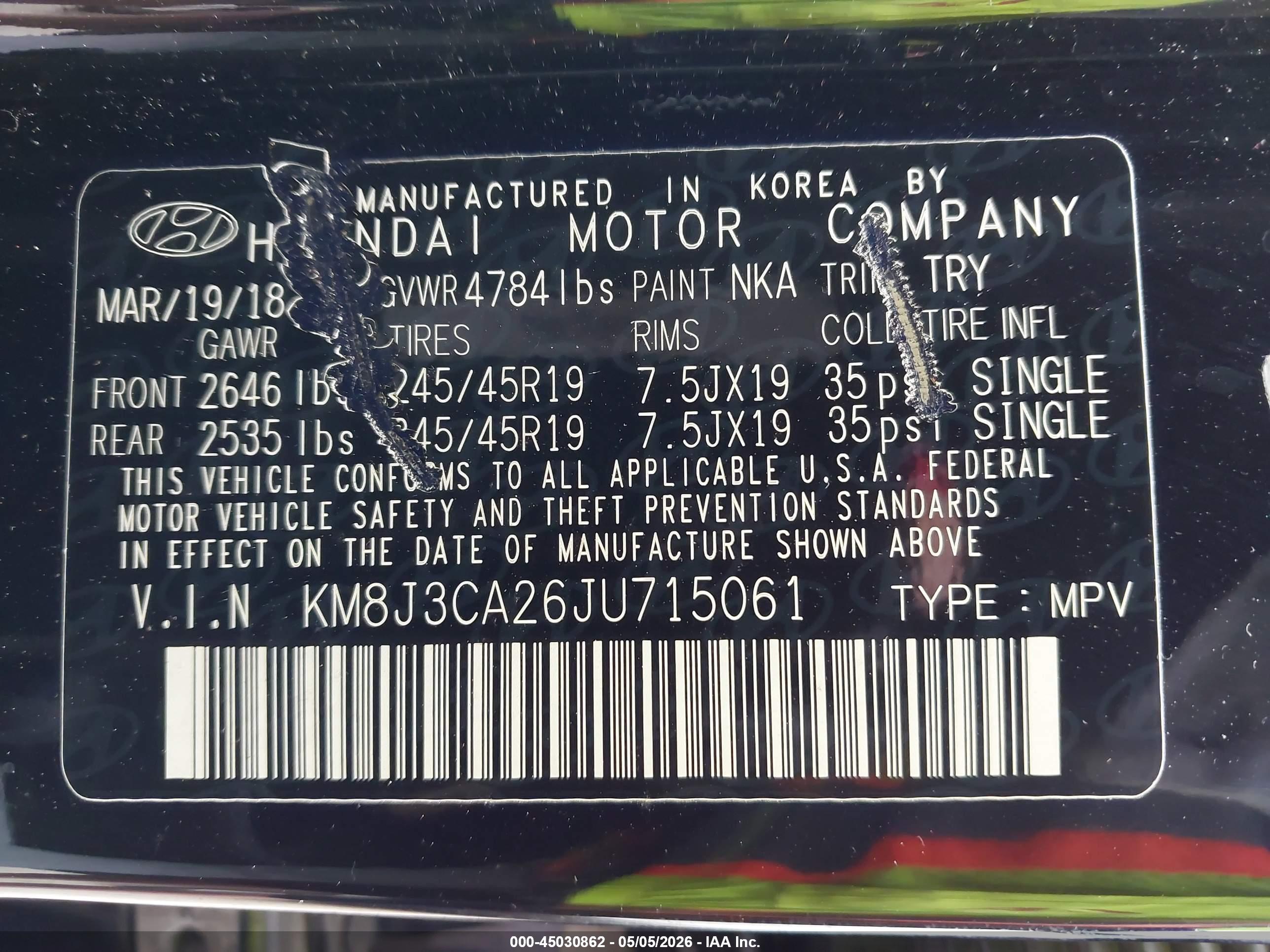 HYUNDAI TUCSON image 9