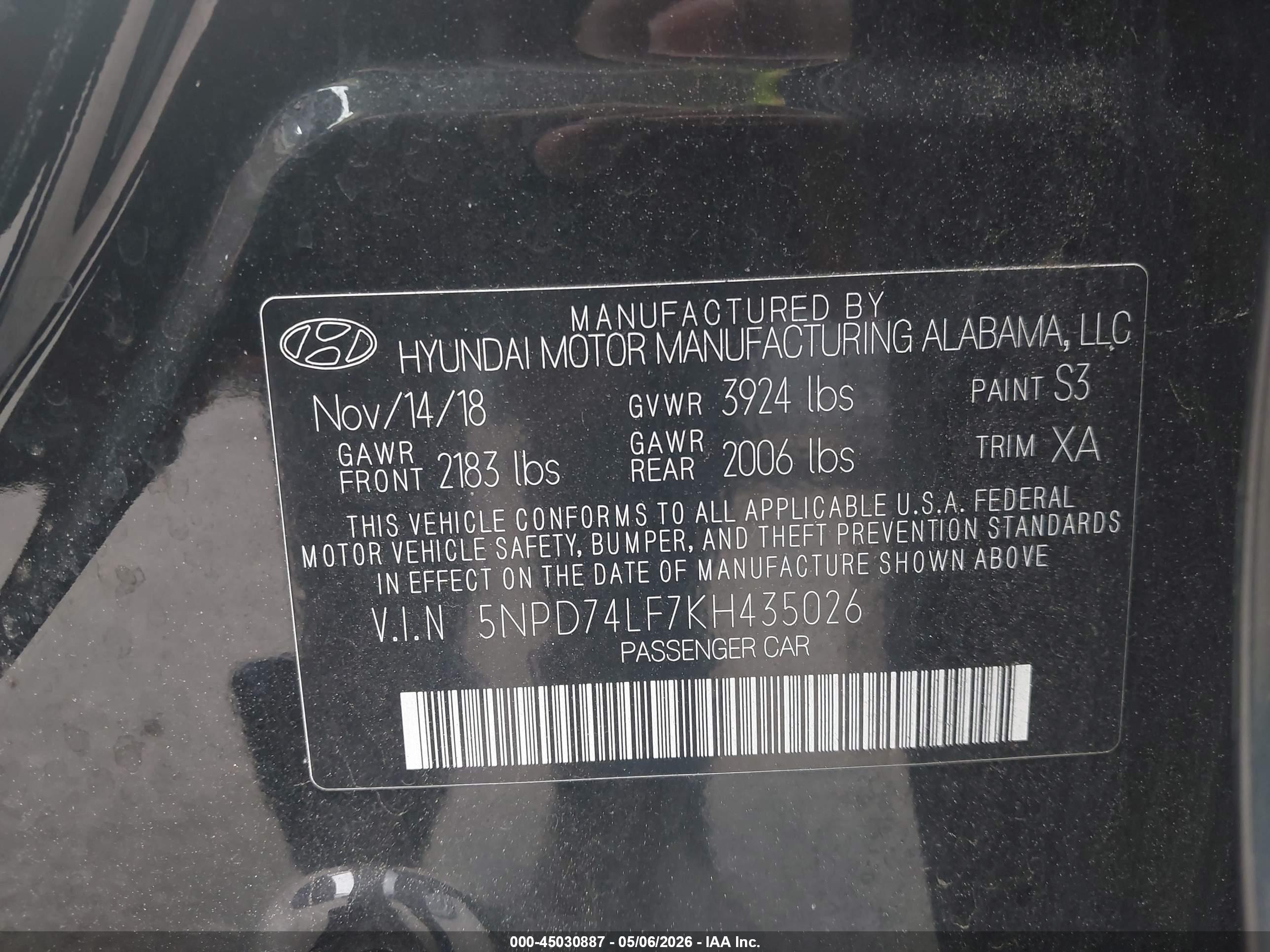 HYUNDAI ELANTRA image 9