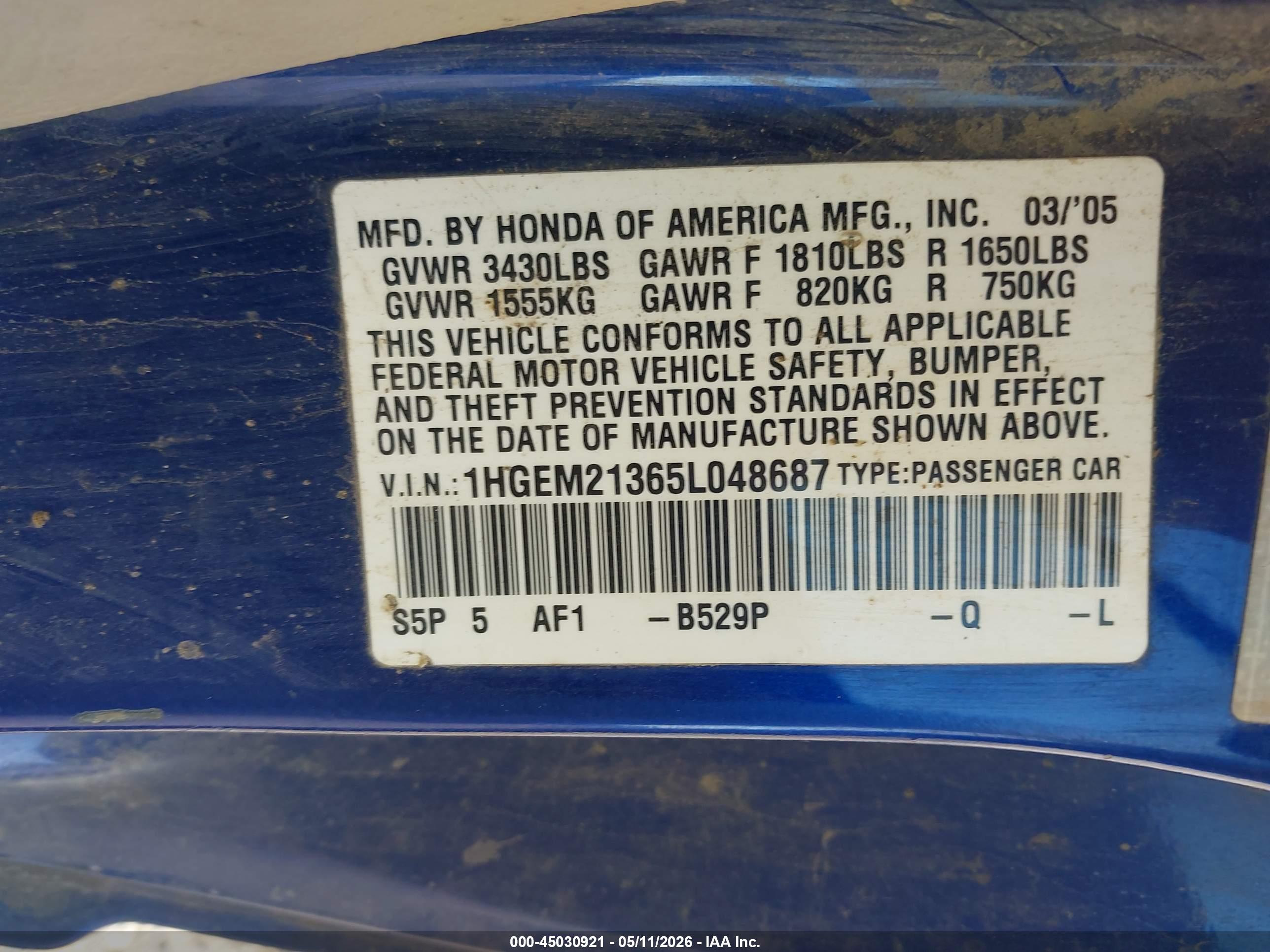 HONDA CIVIC image 9