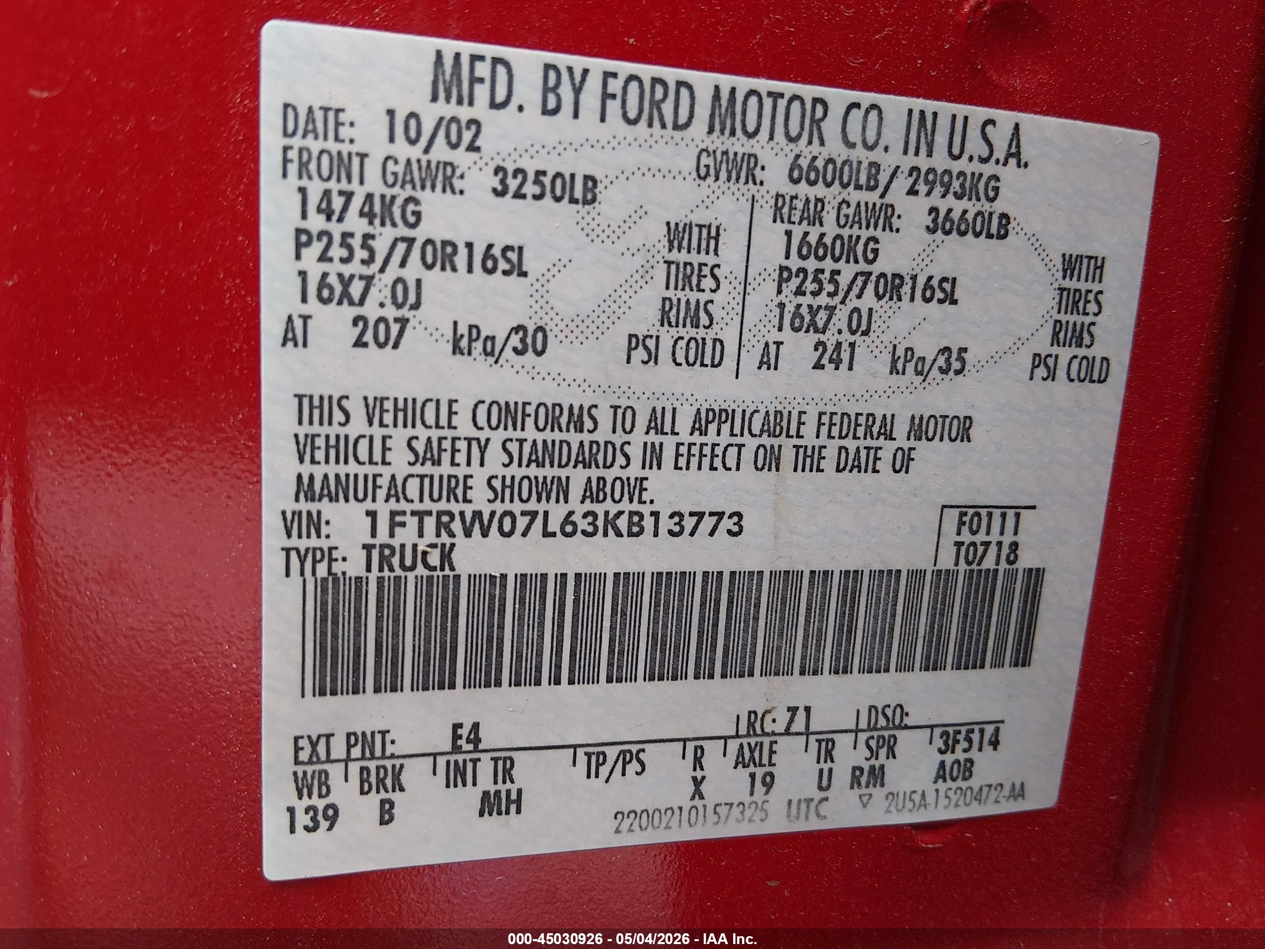 FORD F-150 image 9