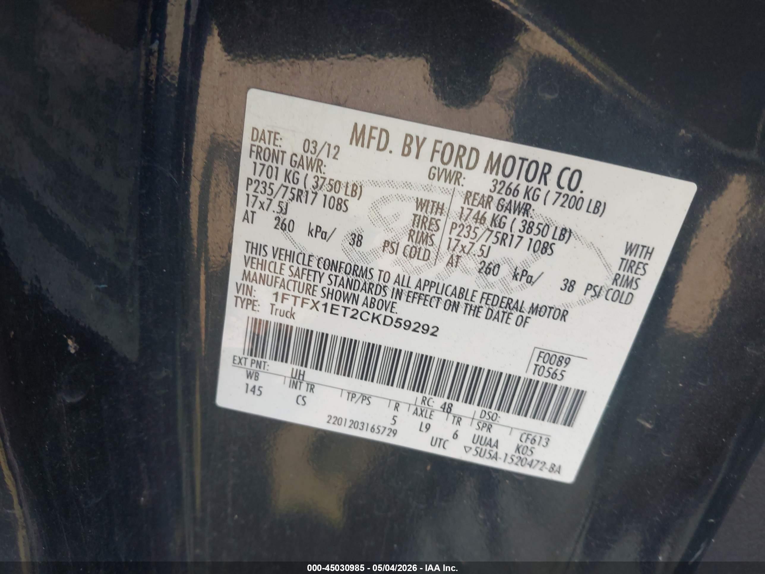 FORD F-150 image 9