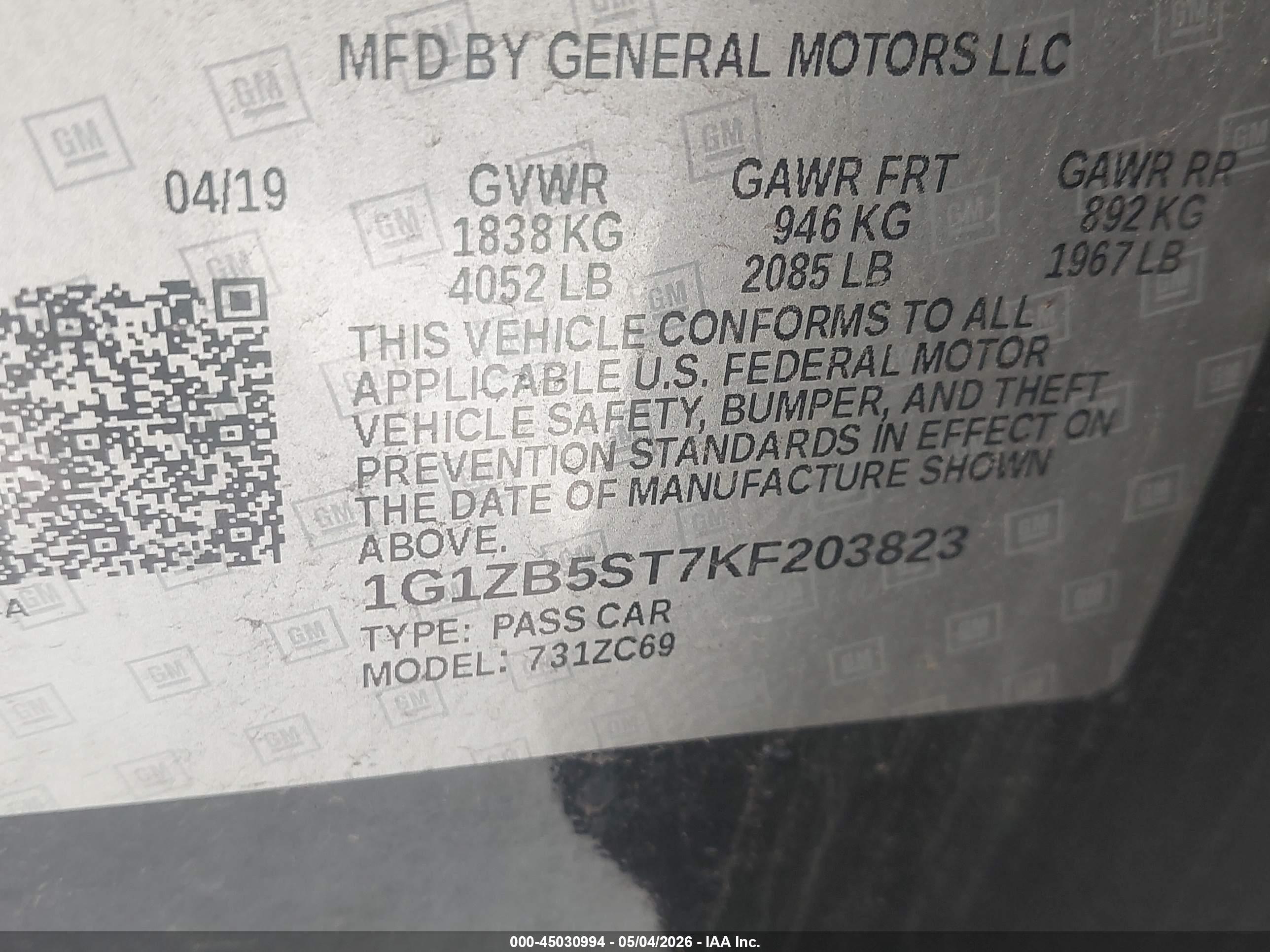 CHEVROLET MALIBU image 9