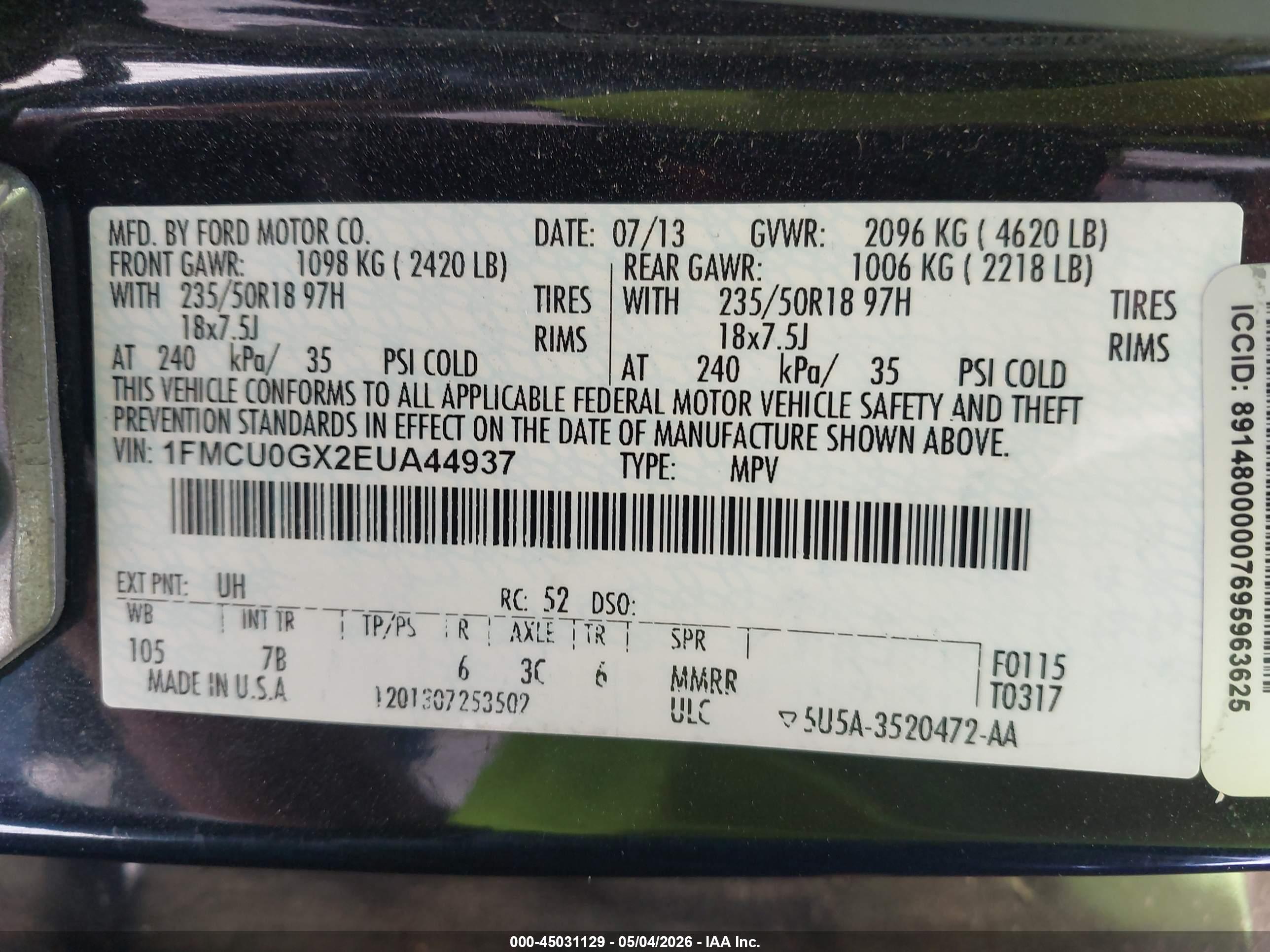 FORD ESCAPE image 9