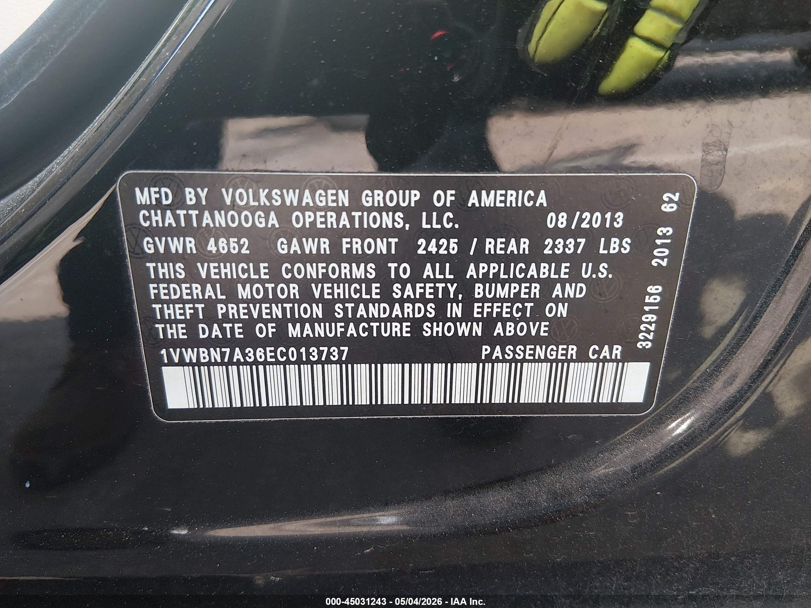 VOLKSWAGEN PASSAT image 9