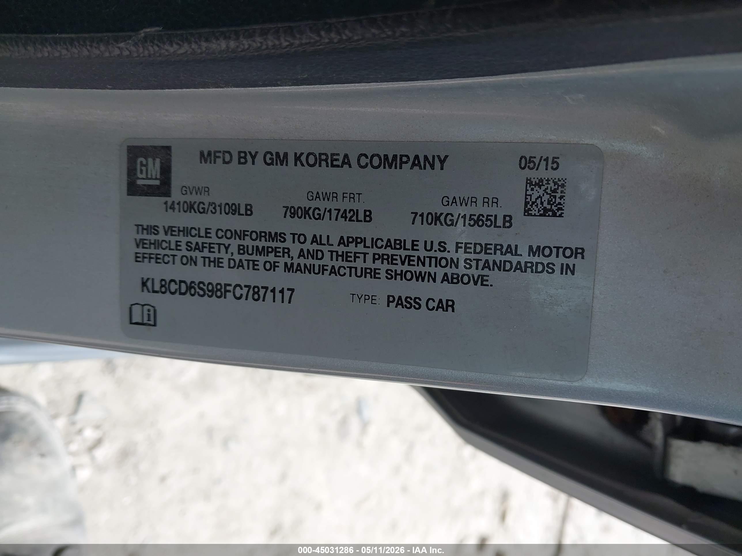 CHEVROLET SPARK image 9