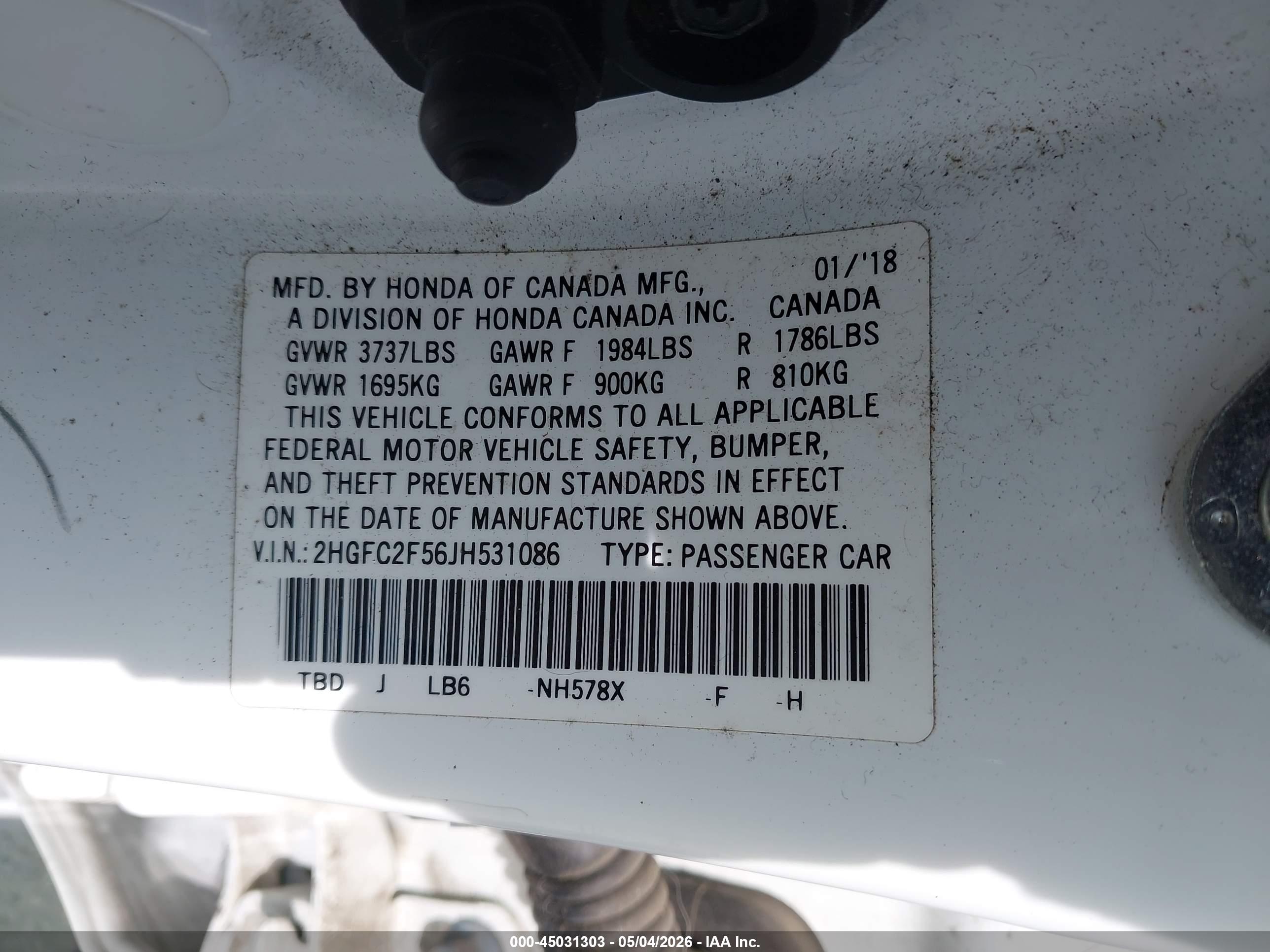 HONDA CIVIC image 9