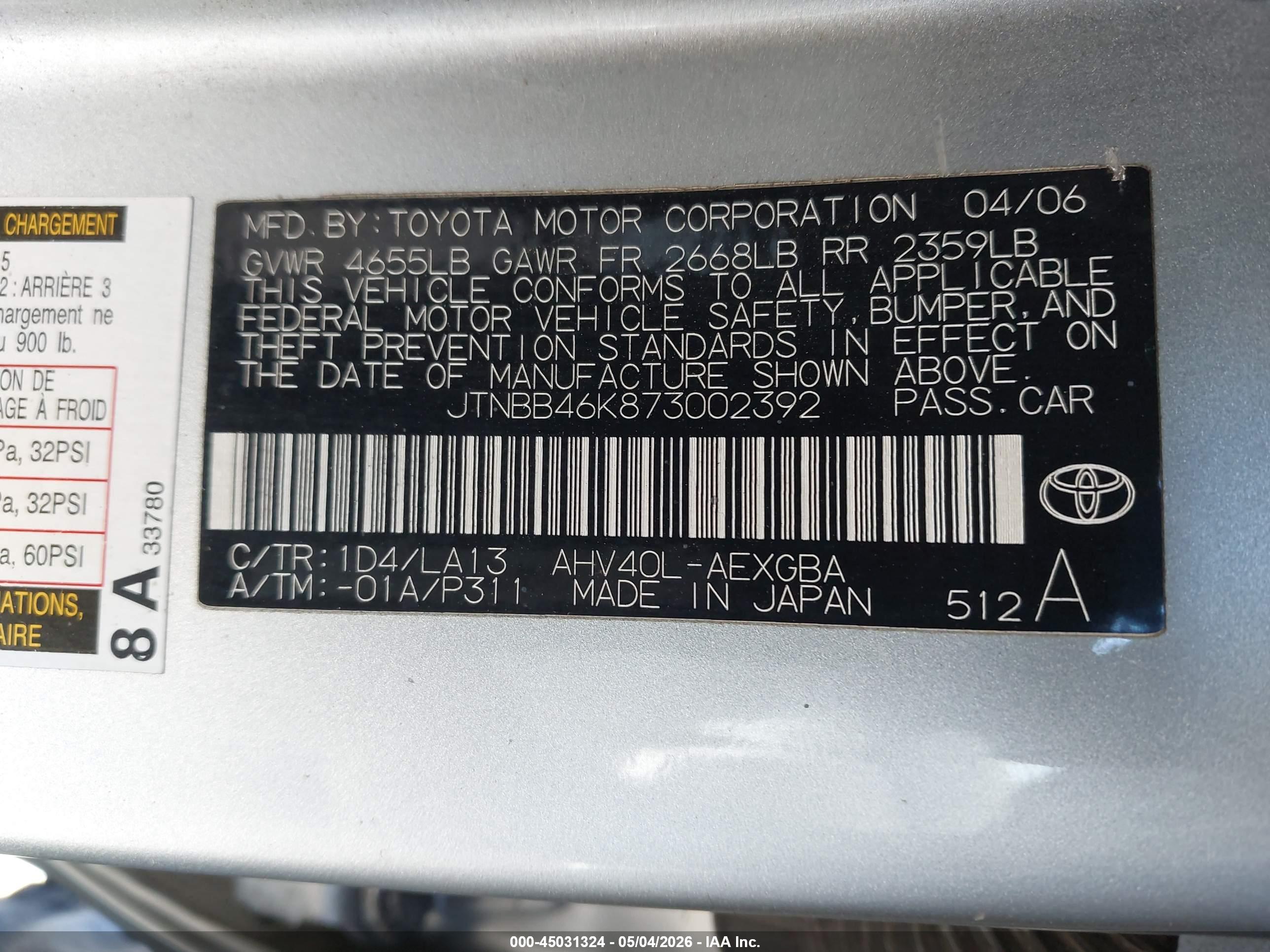 TOYOTA CAMRY image 9