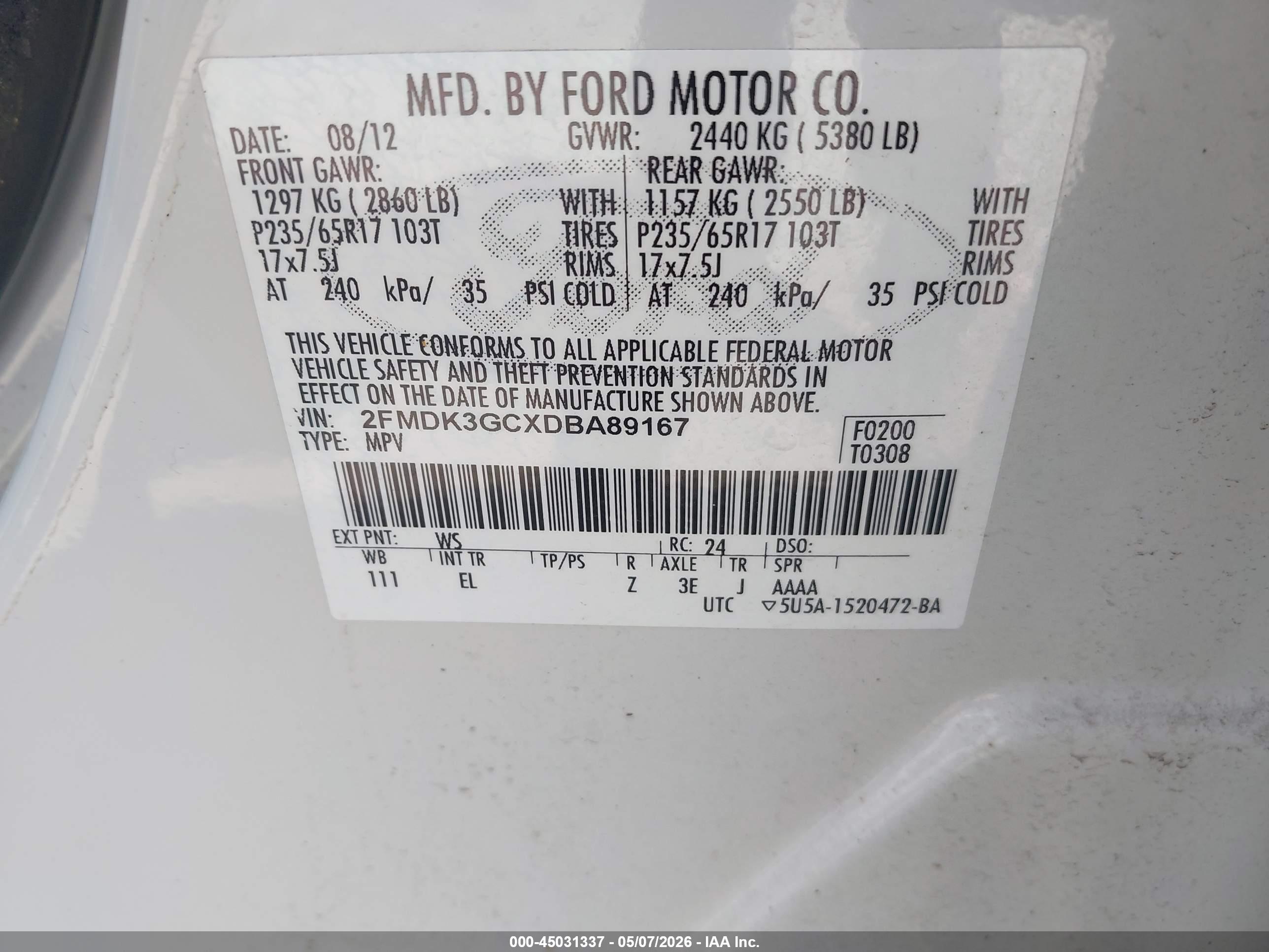 FORD EDGE image 9