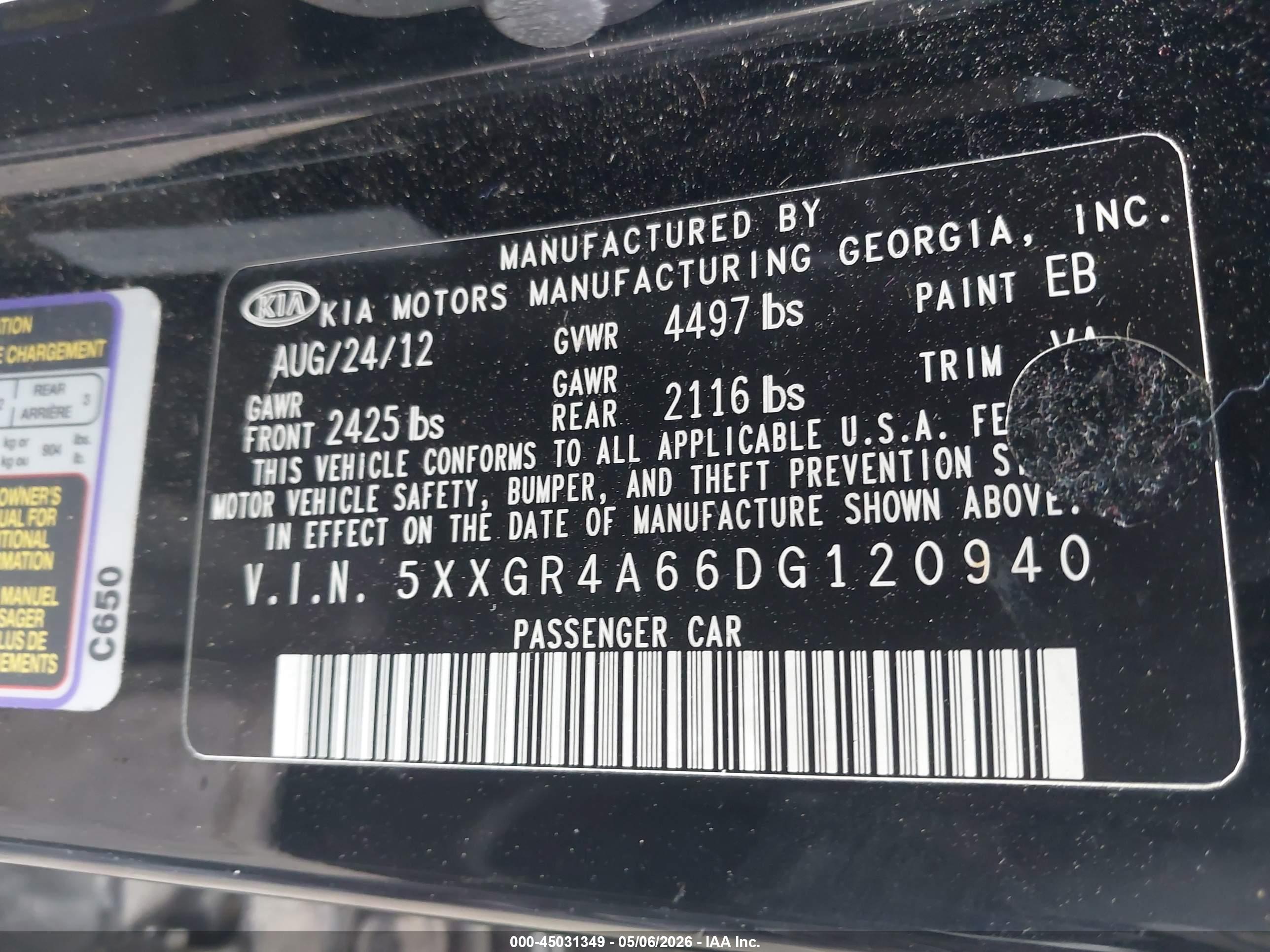 KIA OPTIMA image 9