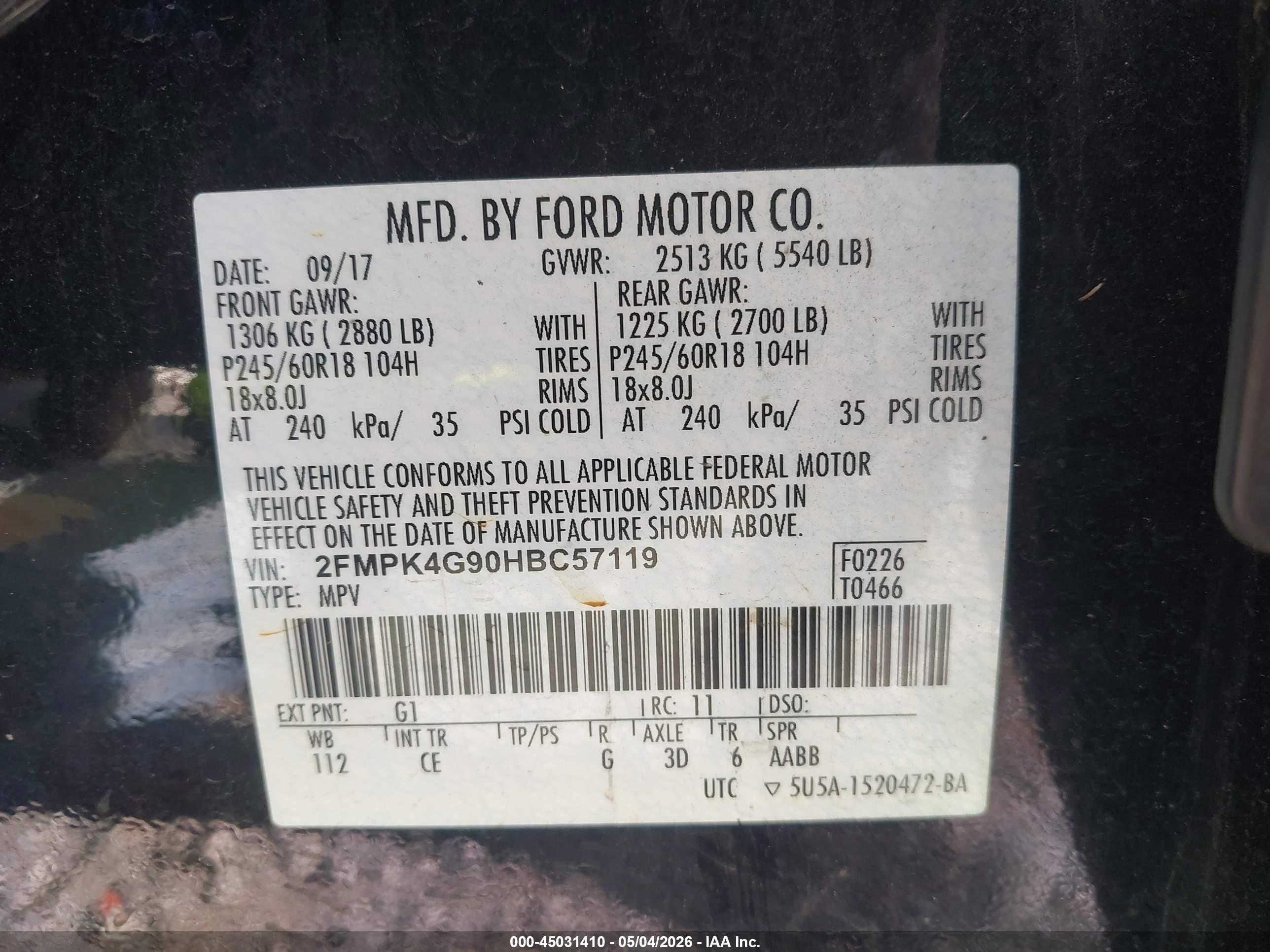 FORD EDGE image 9