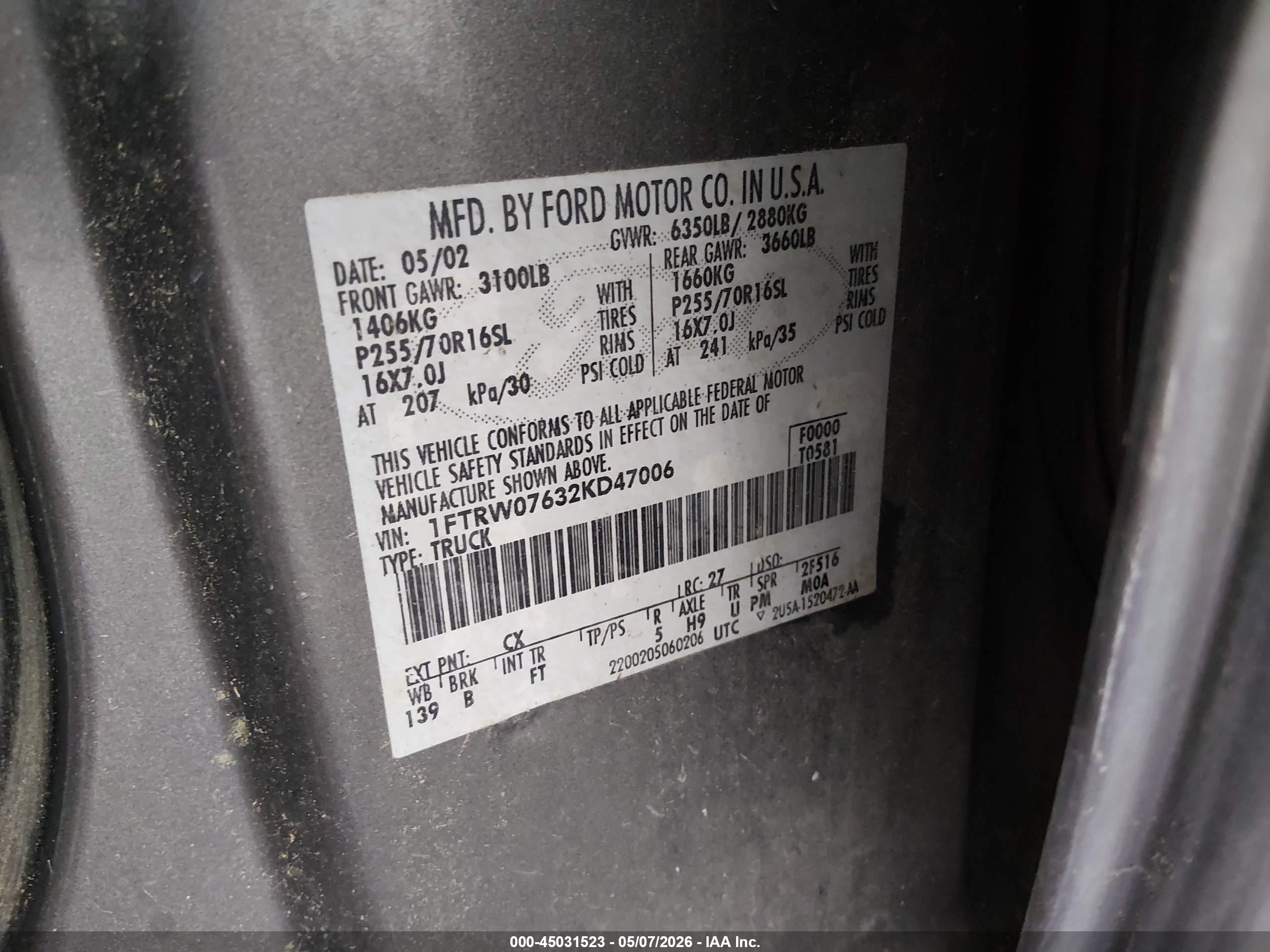 FORD F-150 image 9