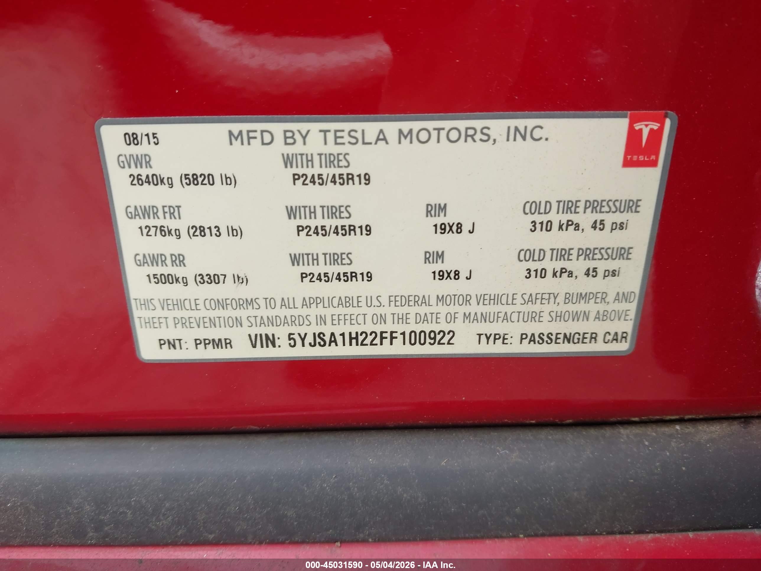 TESLA MODEL image 9
