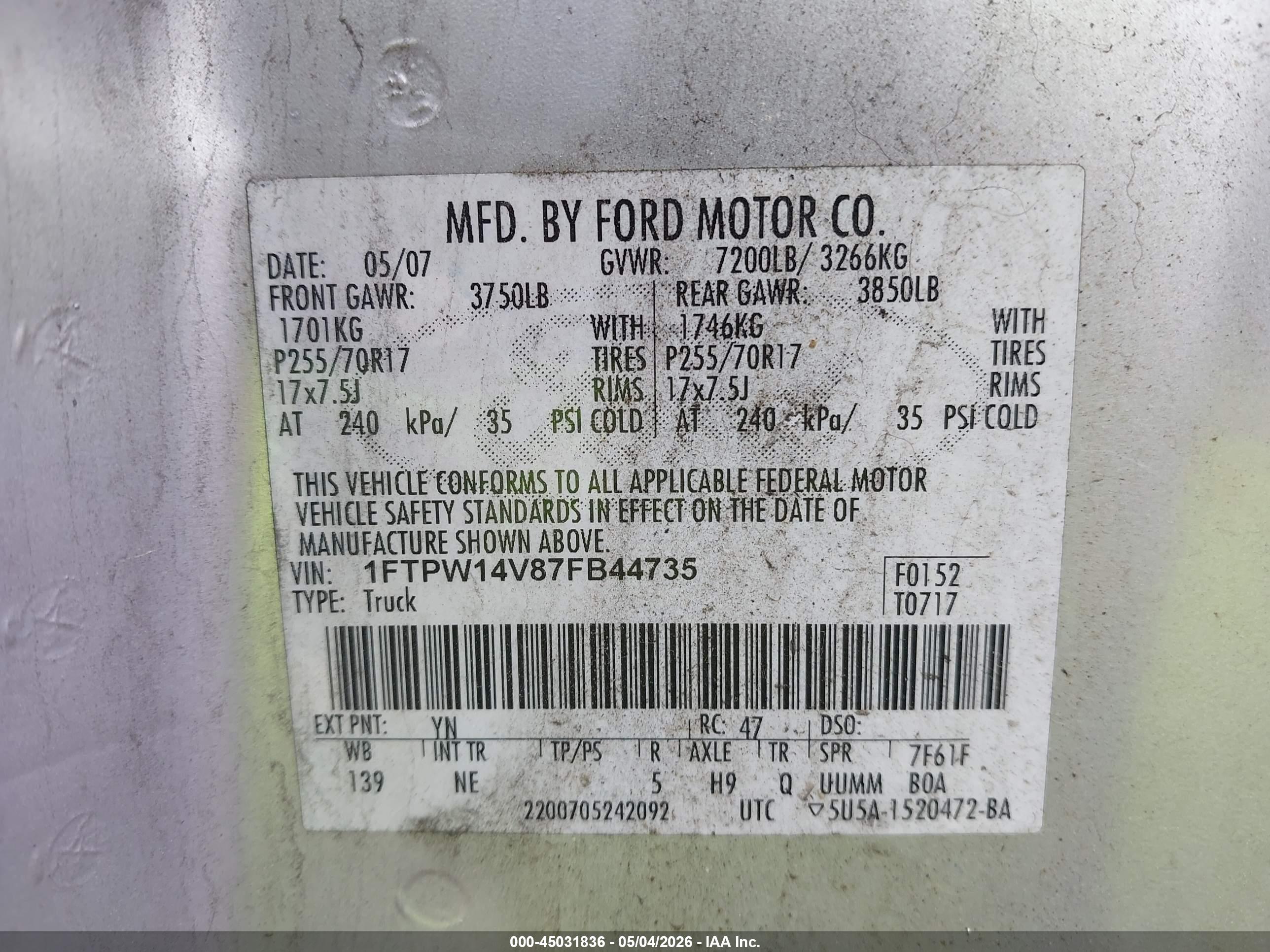 FORD F-150 image 9