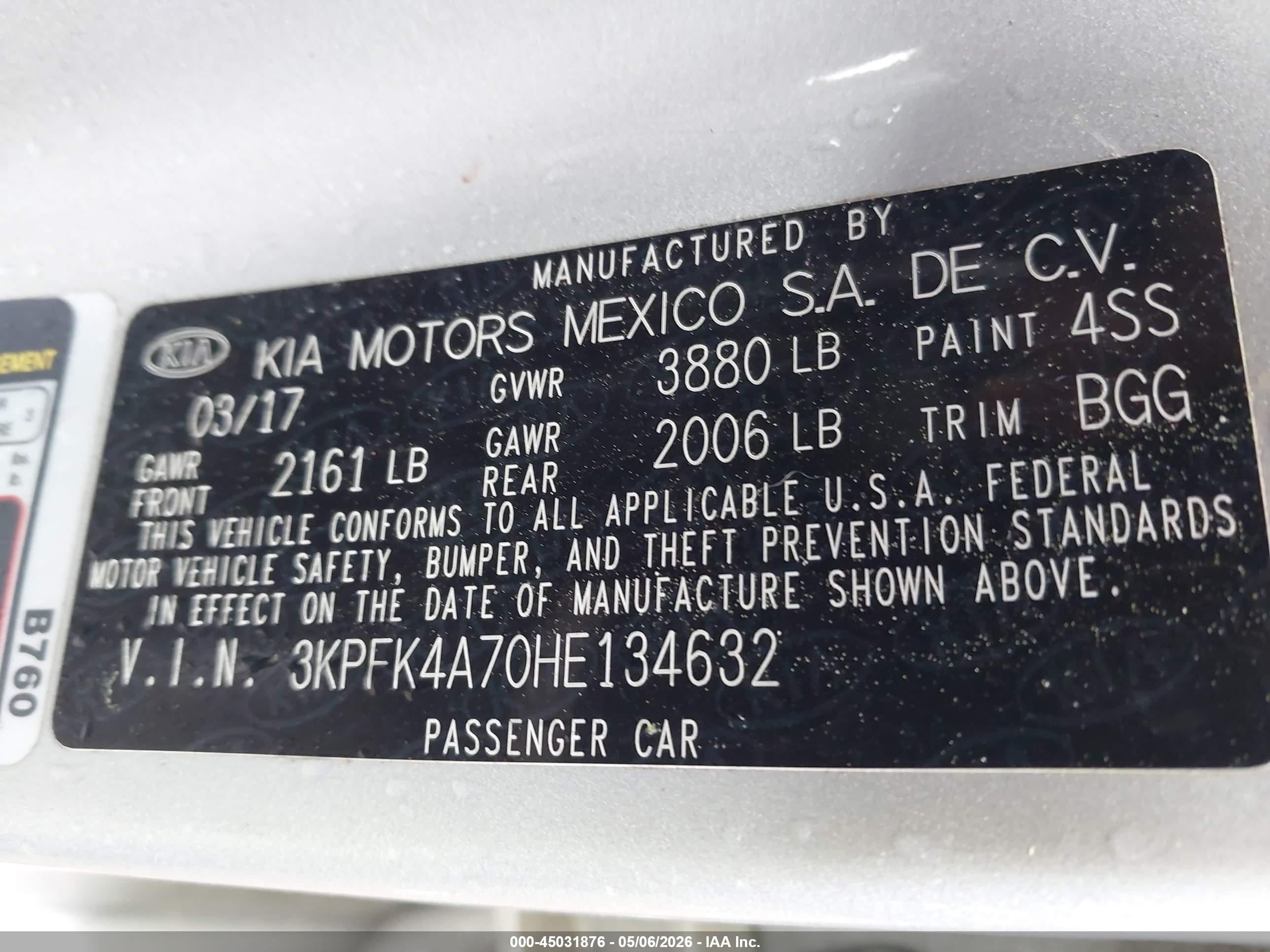 KIA FORTE image 9