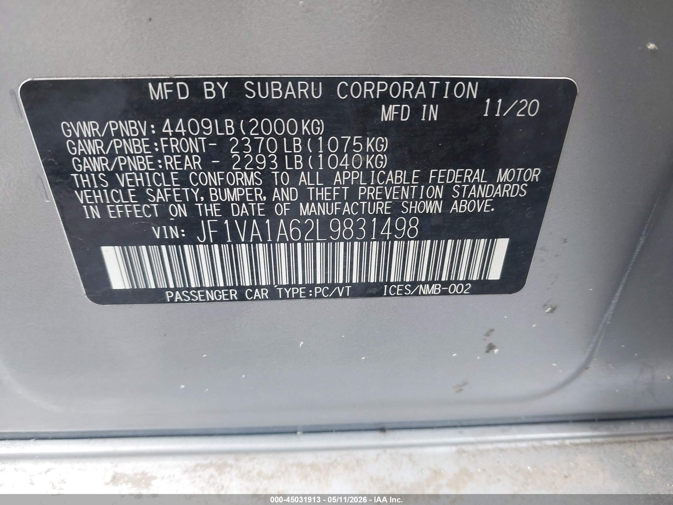 SUBARU WRX image 9