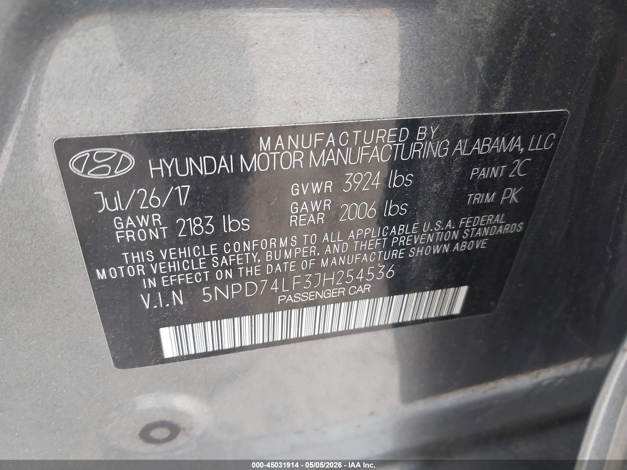 HYUNDAI ELANTRA image 9