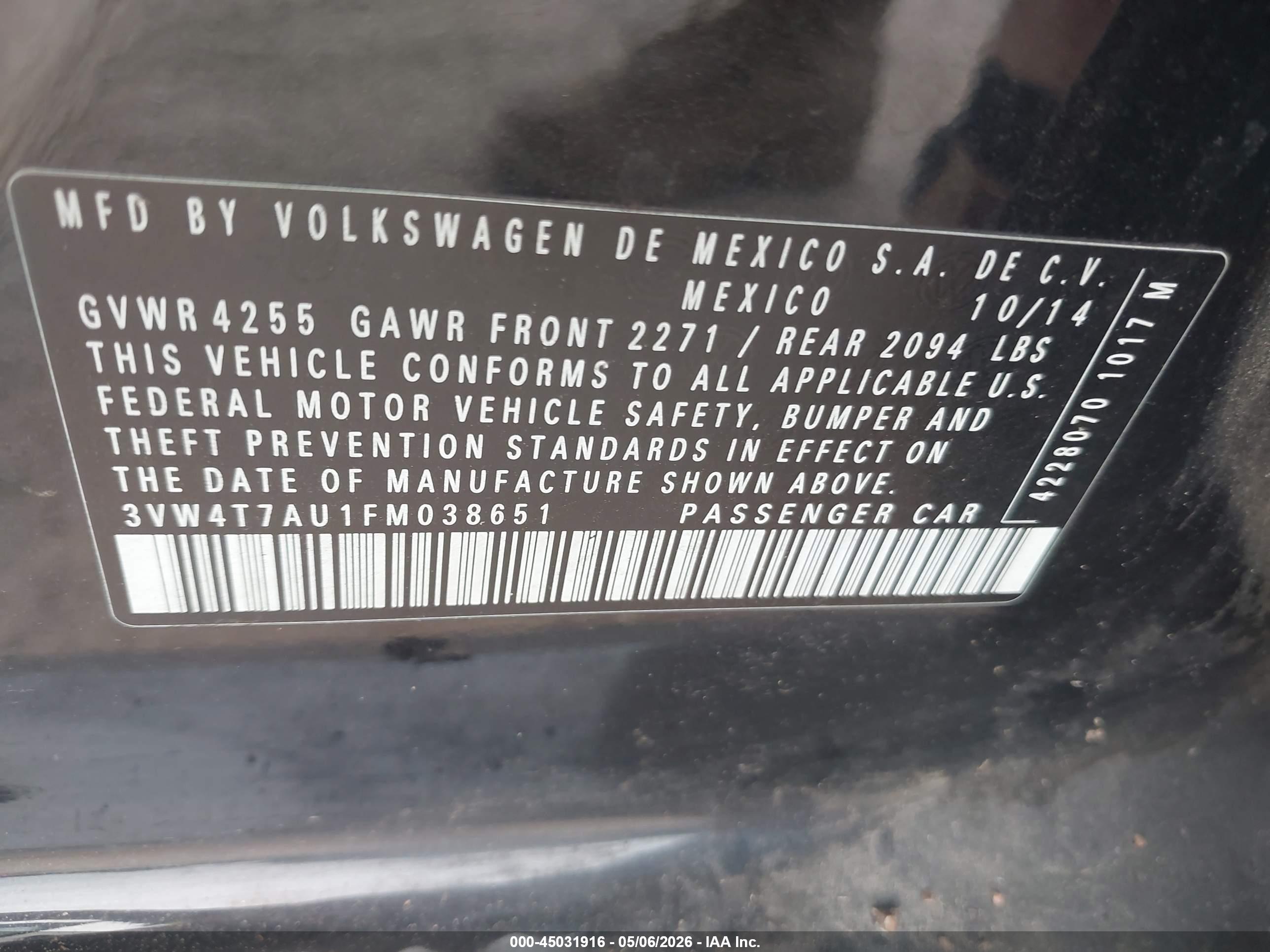 VOLKSWAGEN GOLF image 9