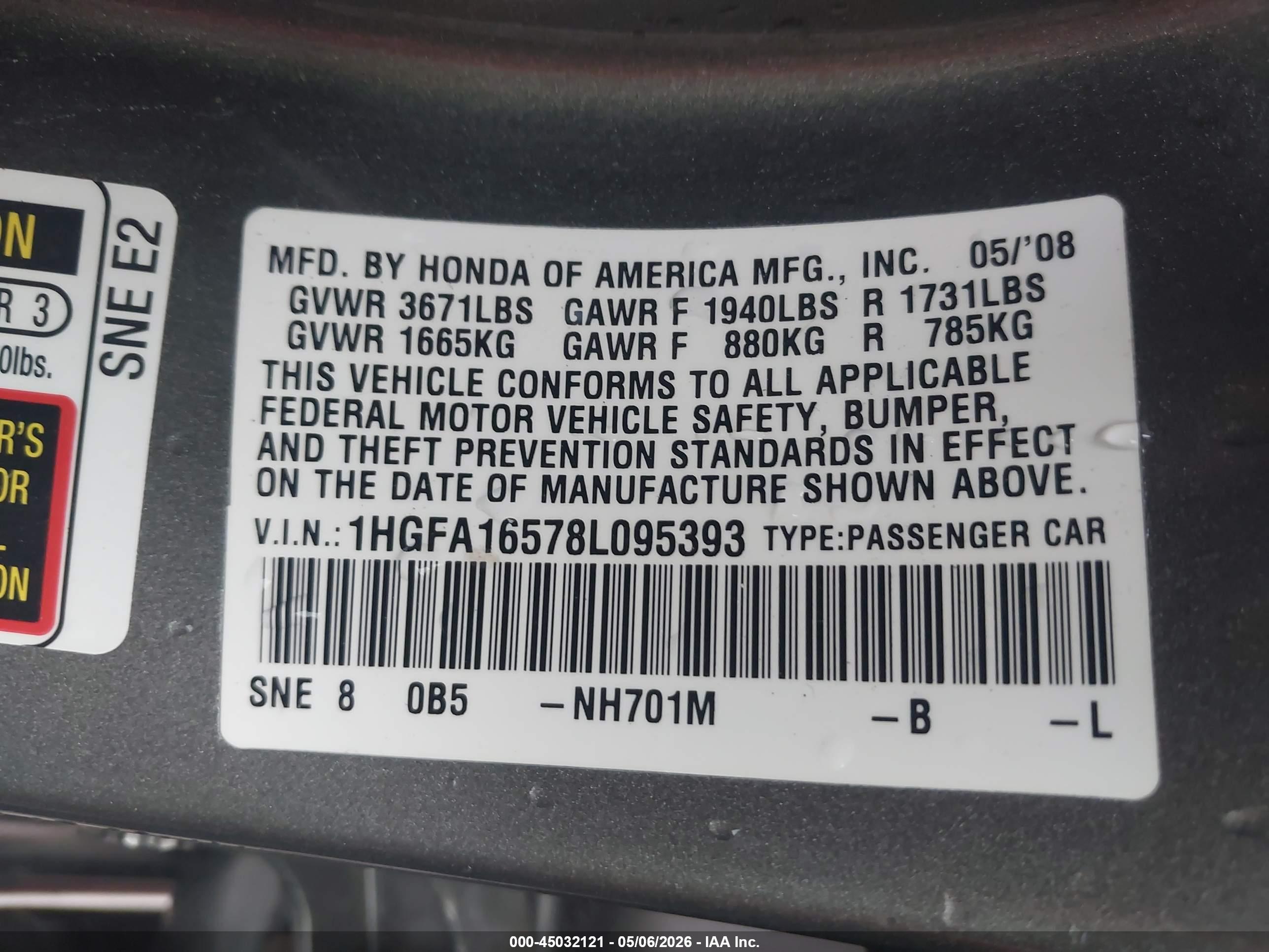 HONDA CIVIC image 9