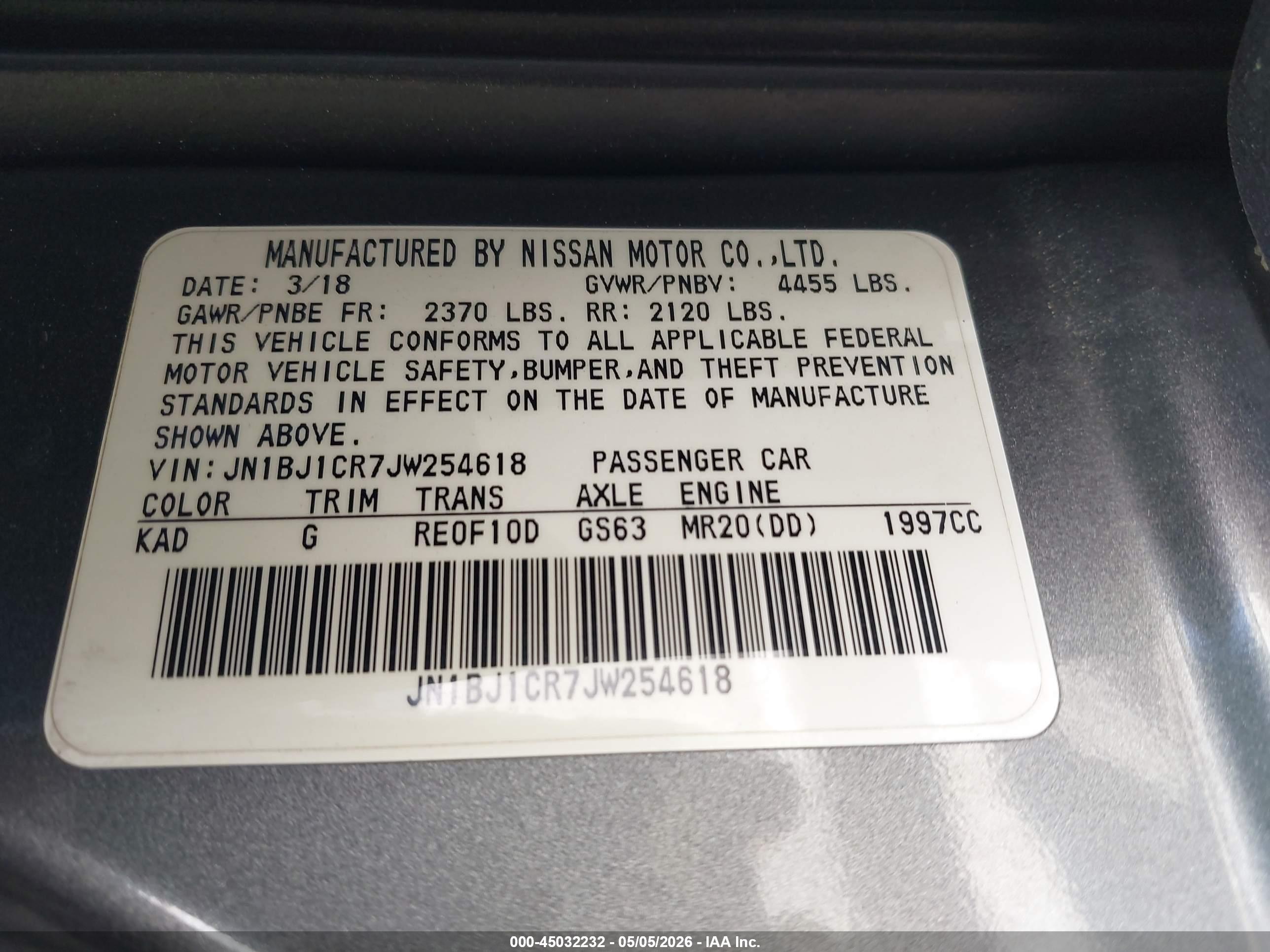 NISSAN ROGUE image 9