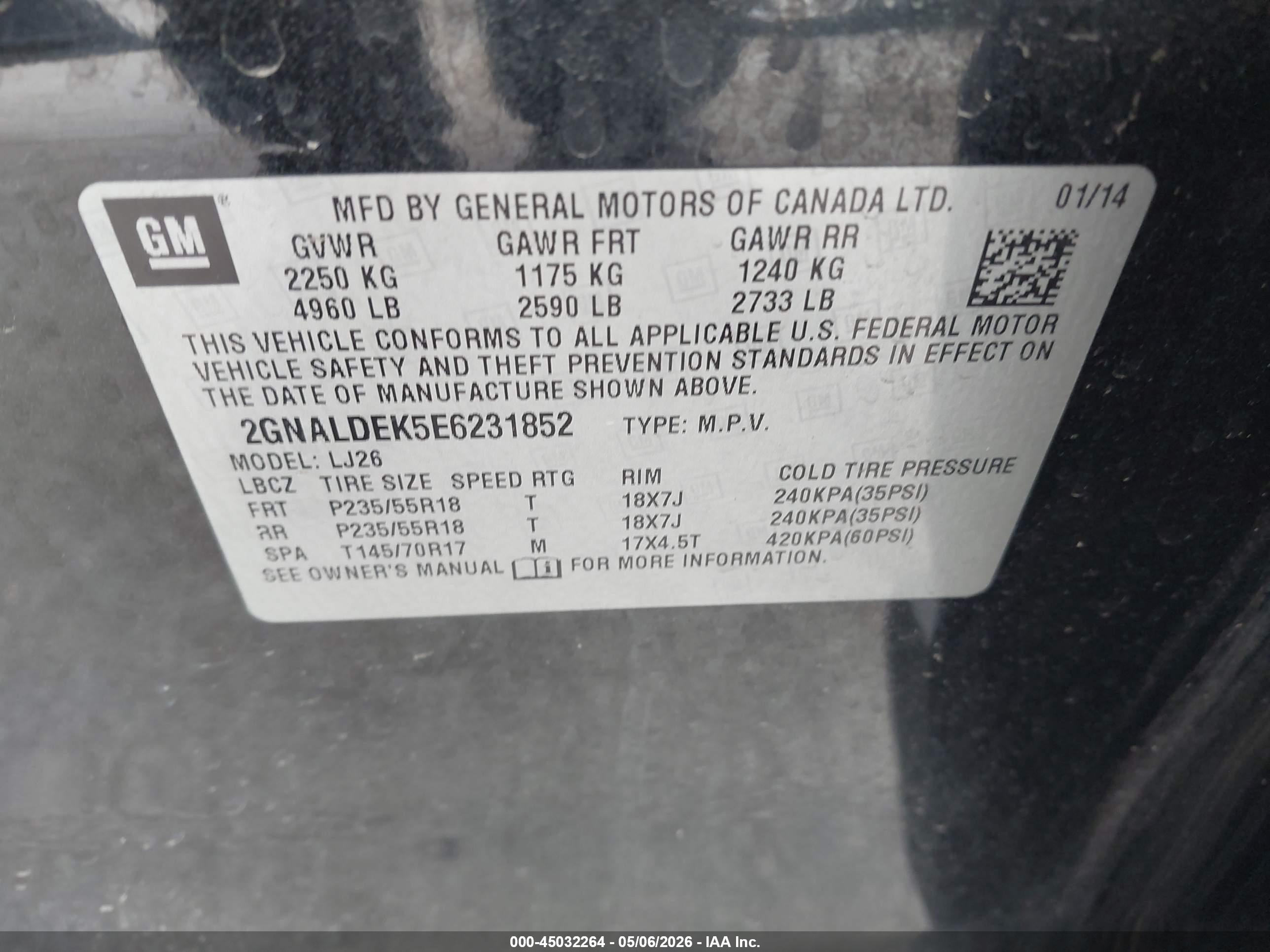 CHEVROLET EQUINOX image 9