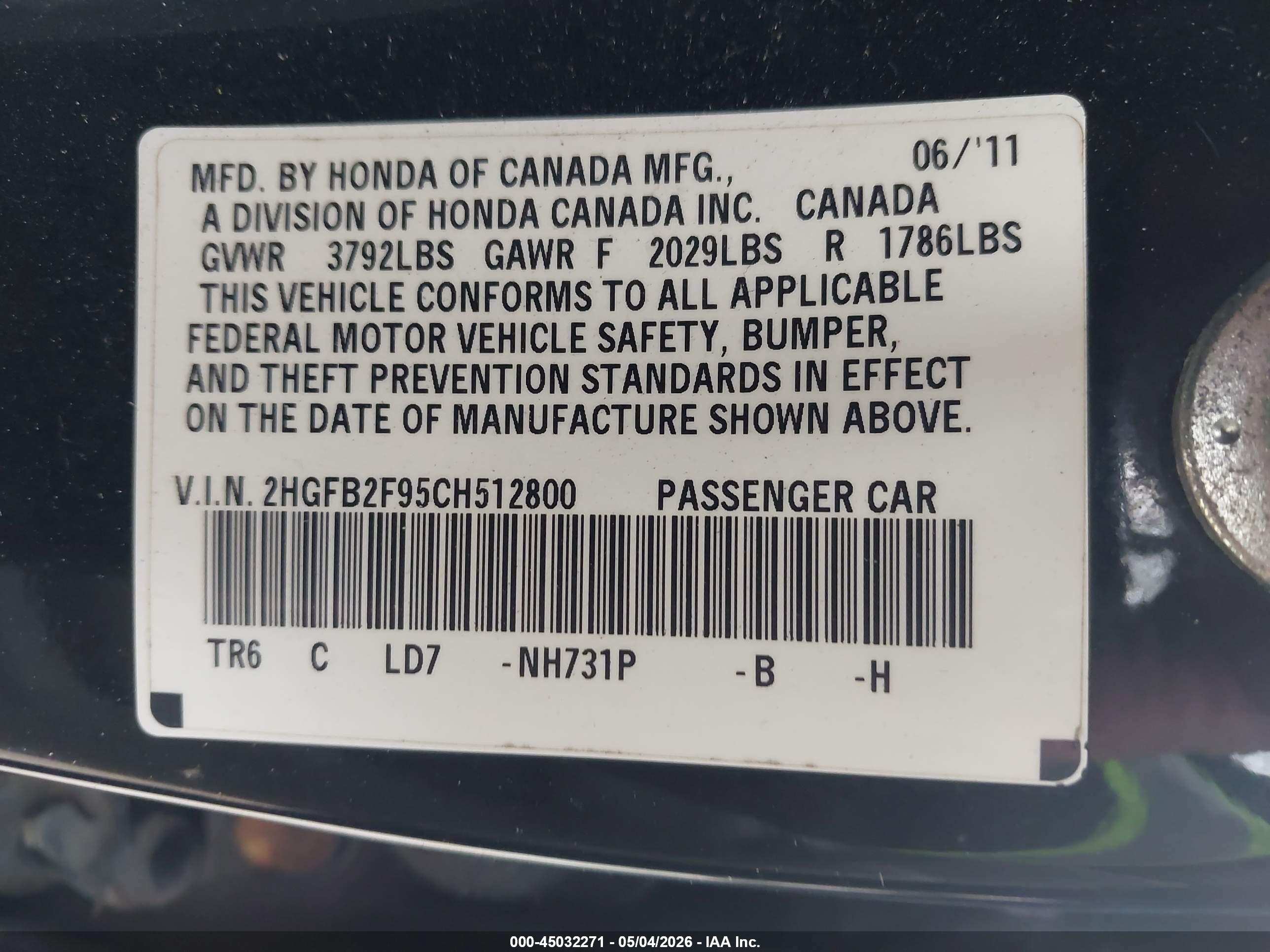 HONDA CIVIC image 9