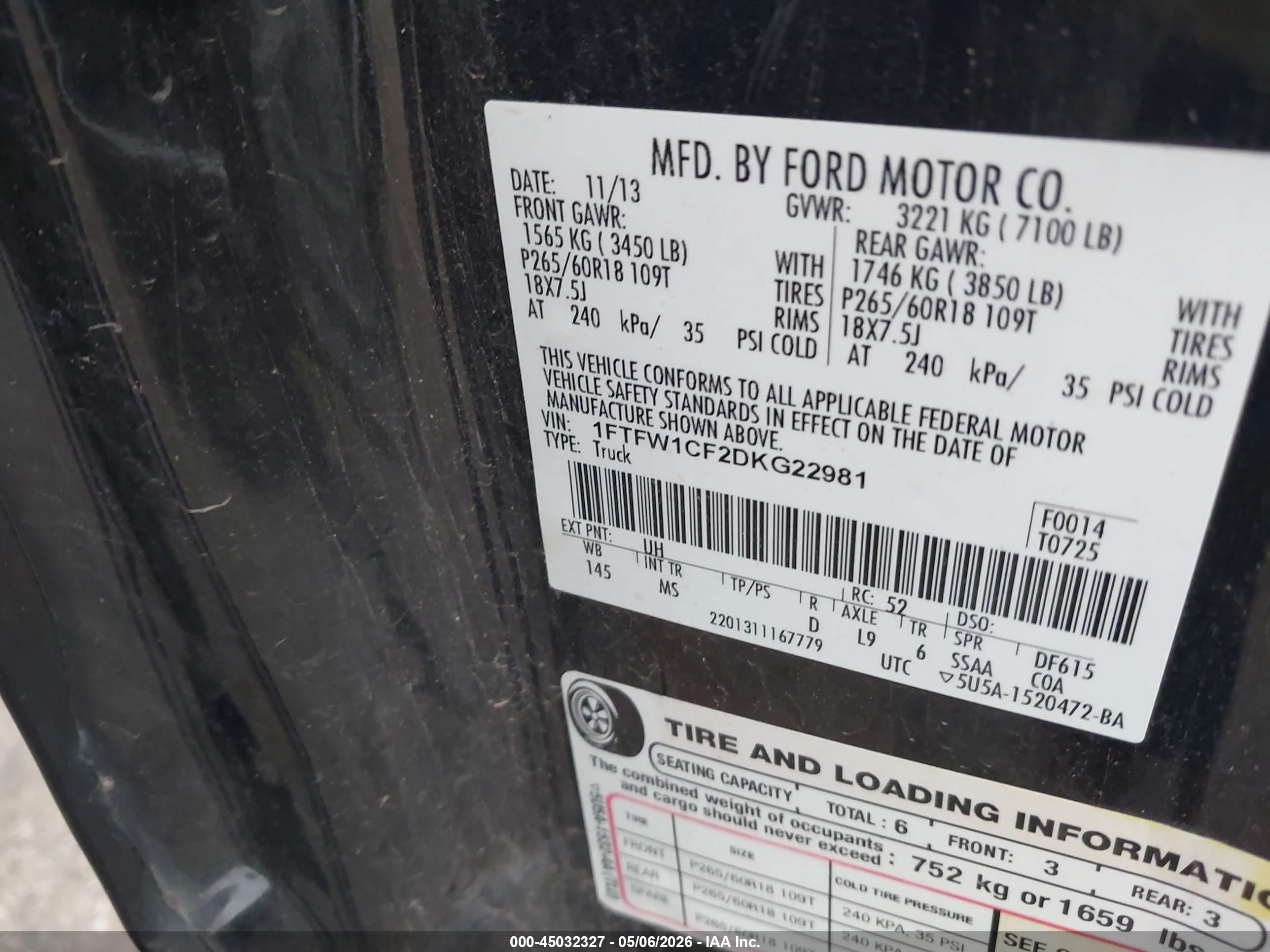 FORD F-150 image 9