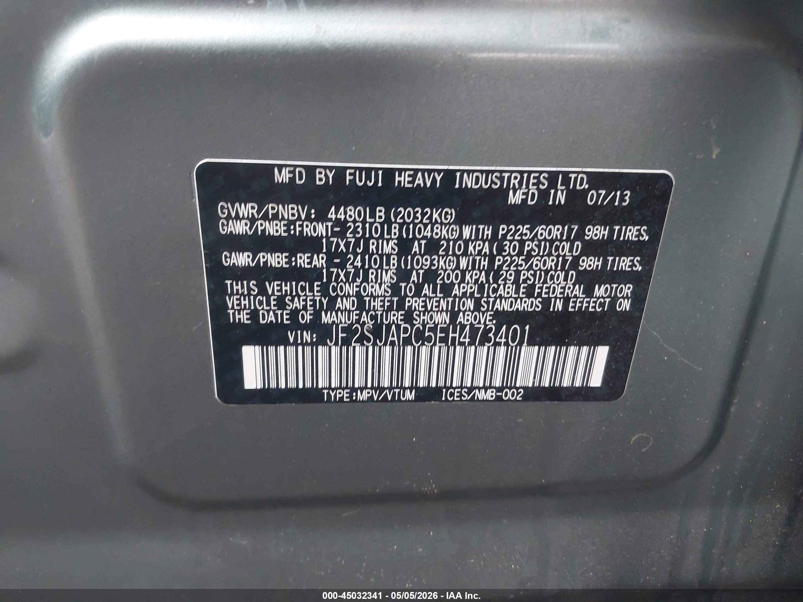 SUBARU FORESTER image 9
