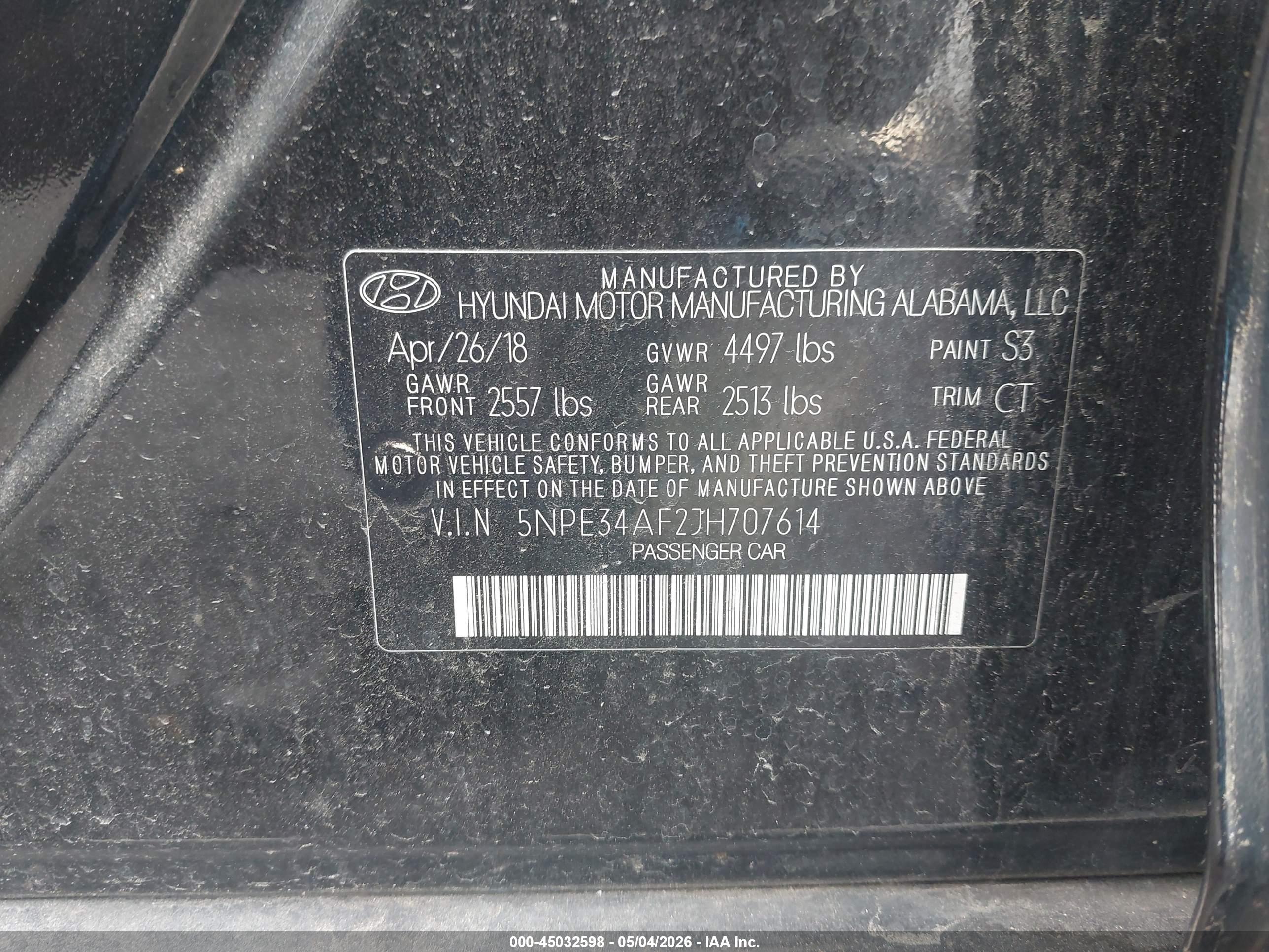 HYUNDAI SONATA image 9
