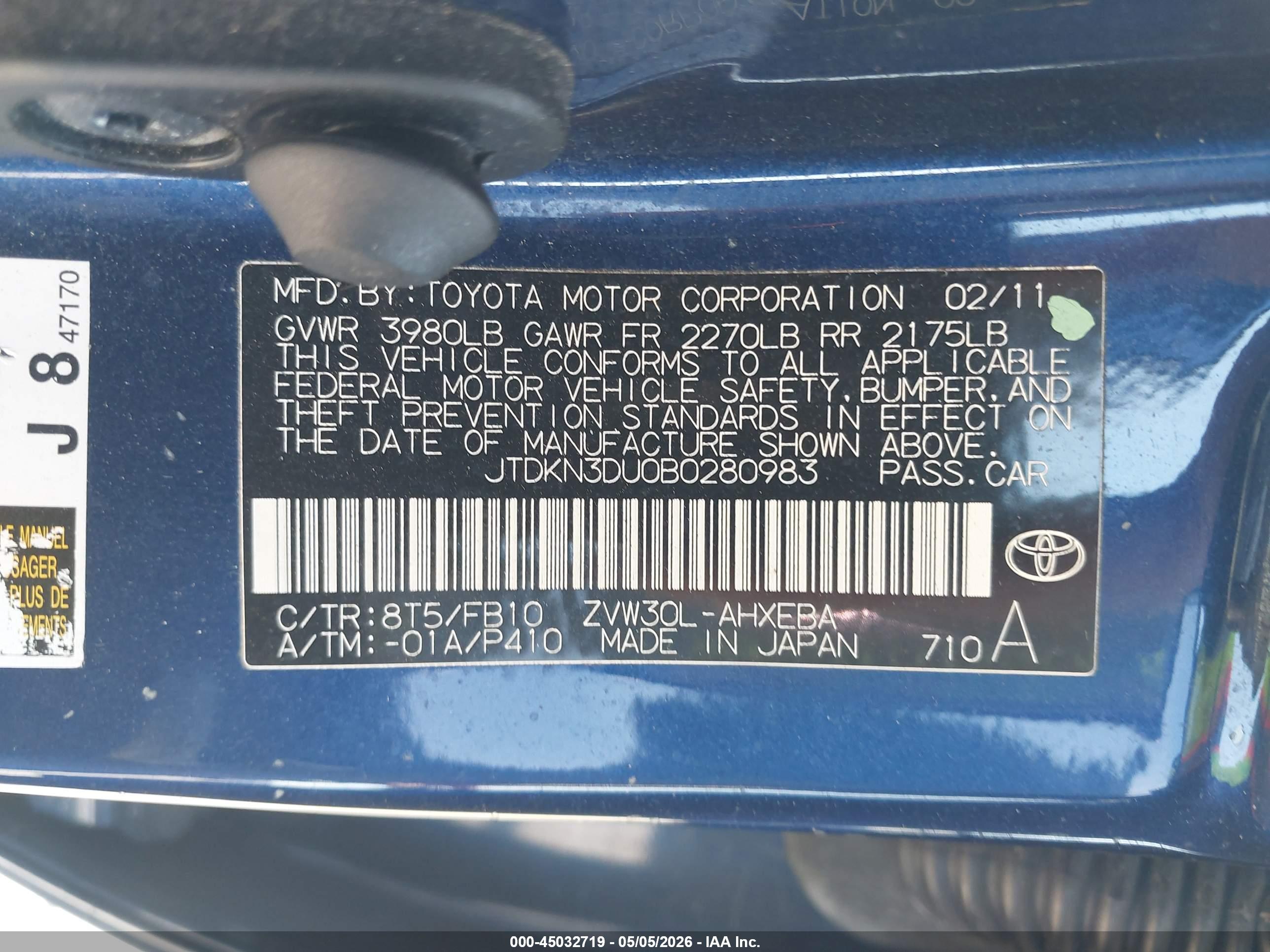 TOYOTA PRIUS image 9