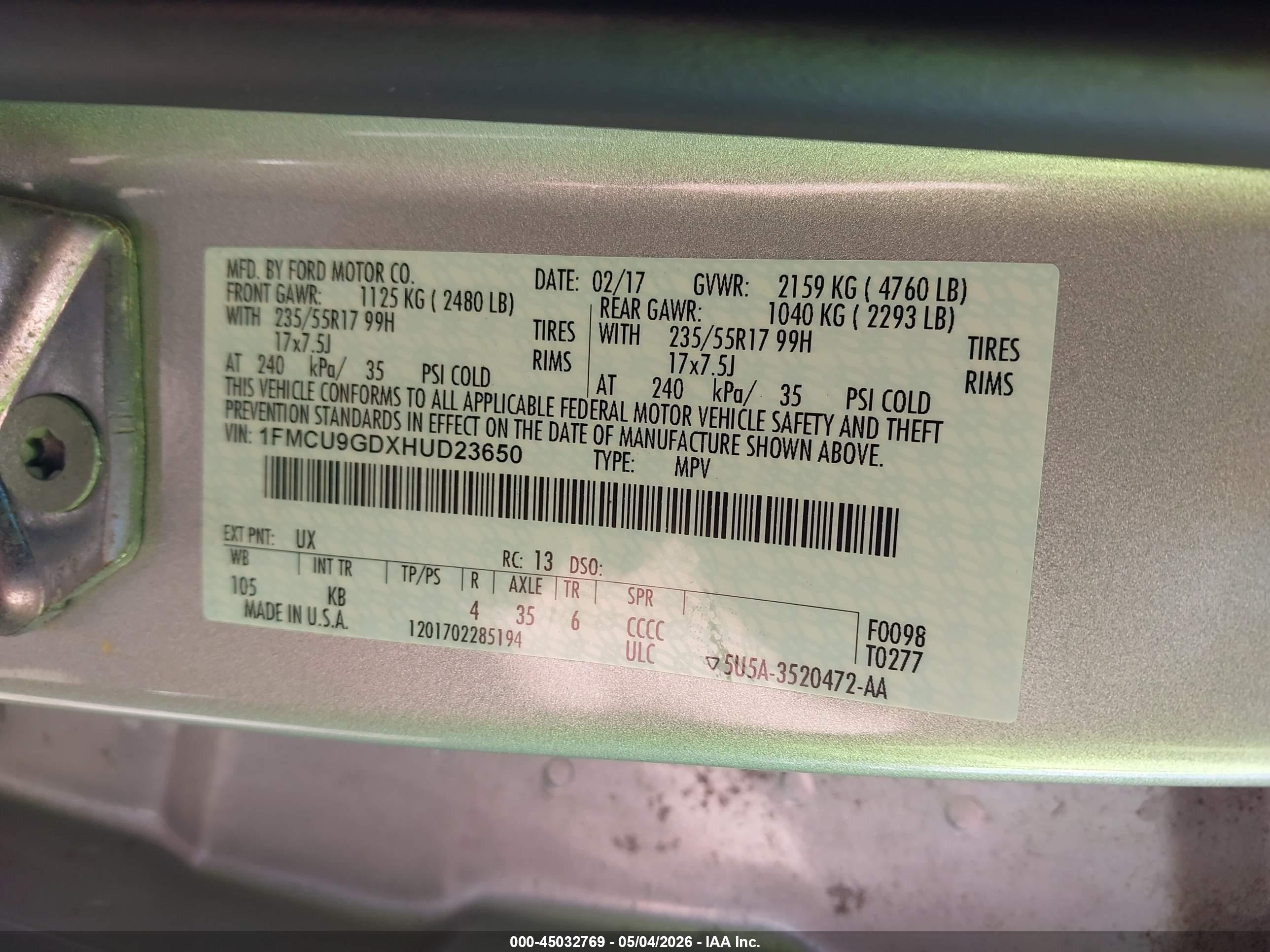 FORD ESCAPE image 9