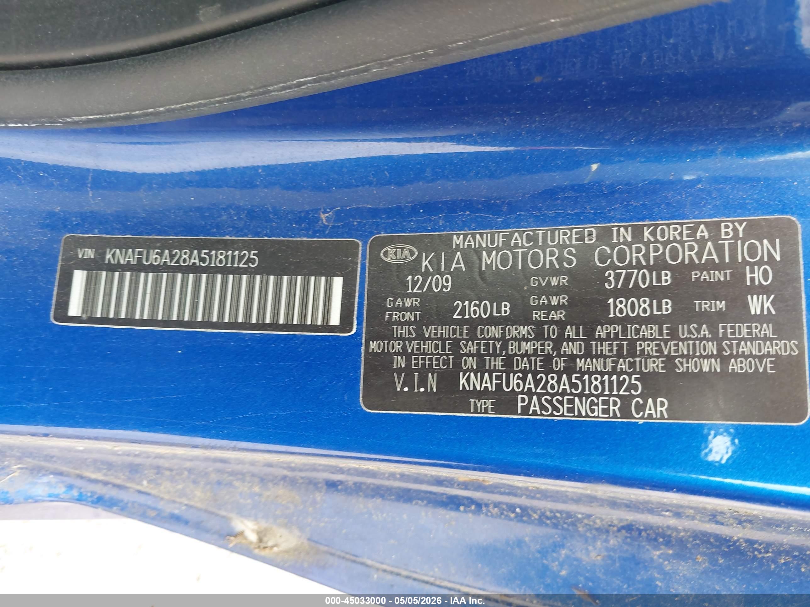 KIA FORTE image 9