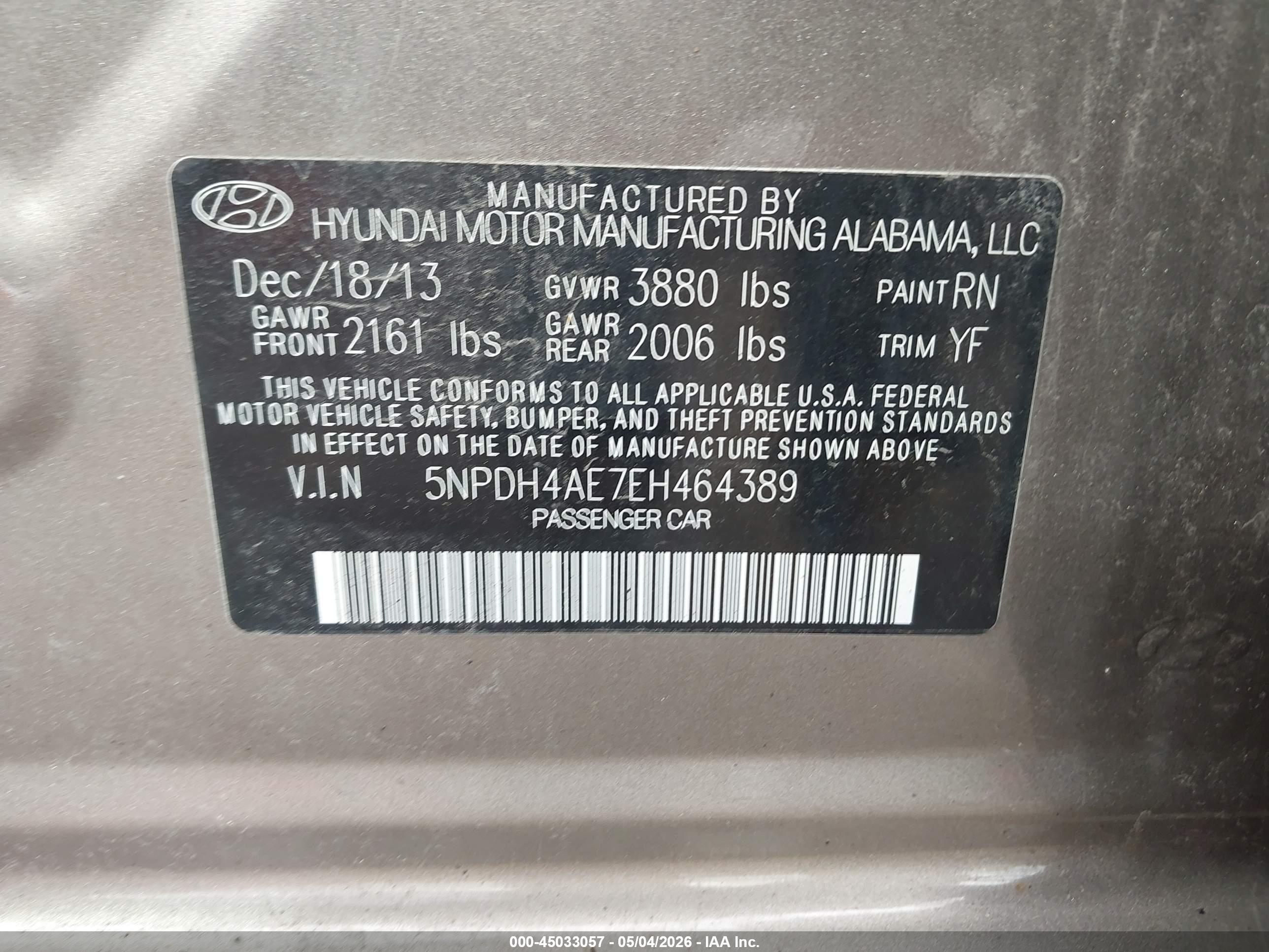 HYUNDAI ELANTRA image 9