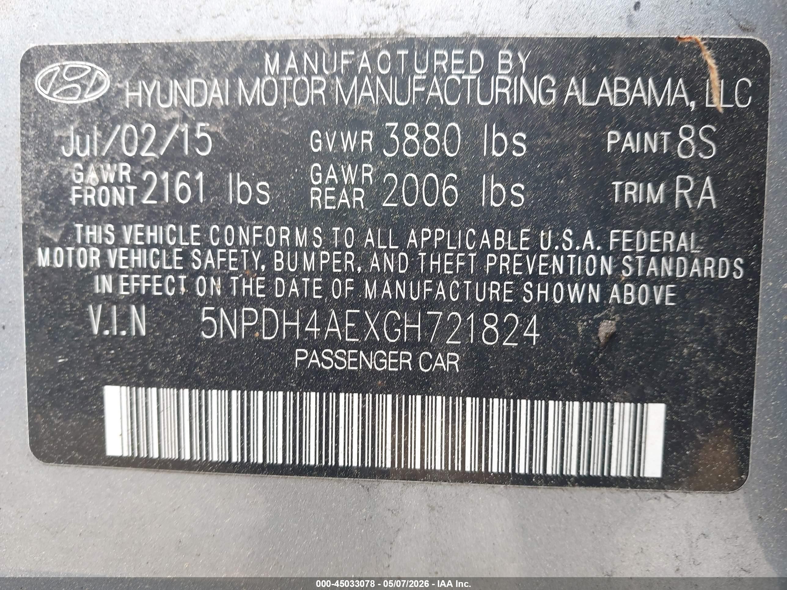 HYUNDAI ELANTRA image 9