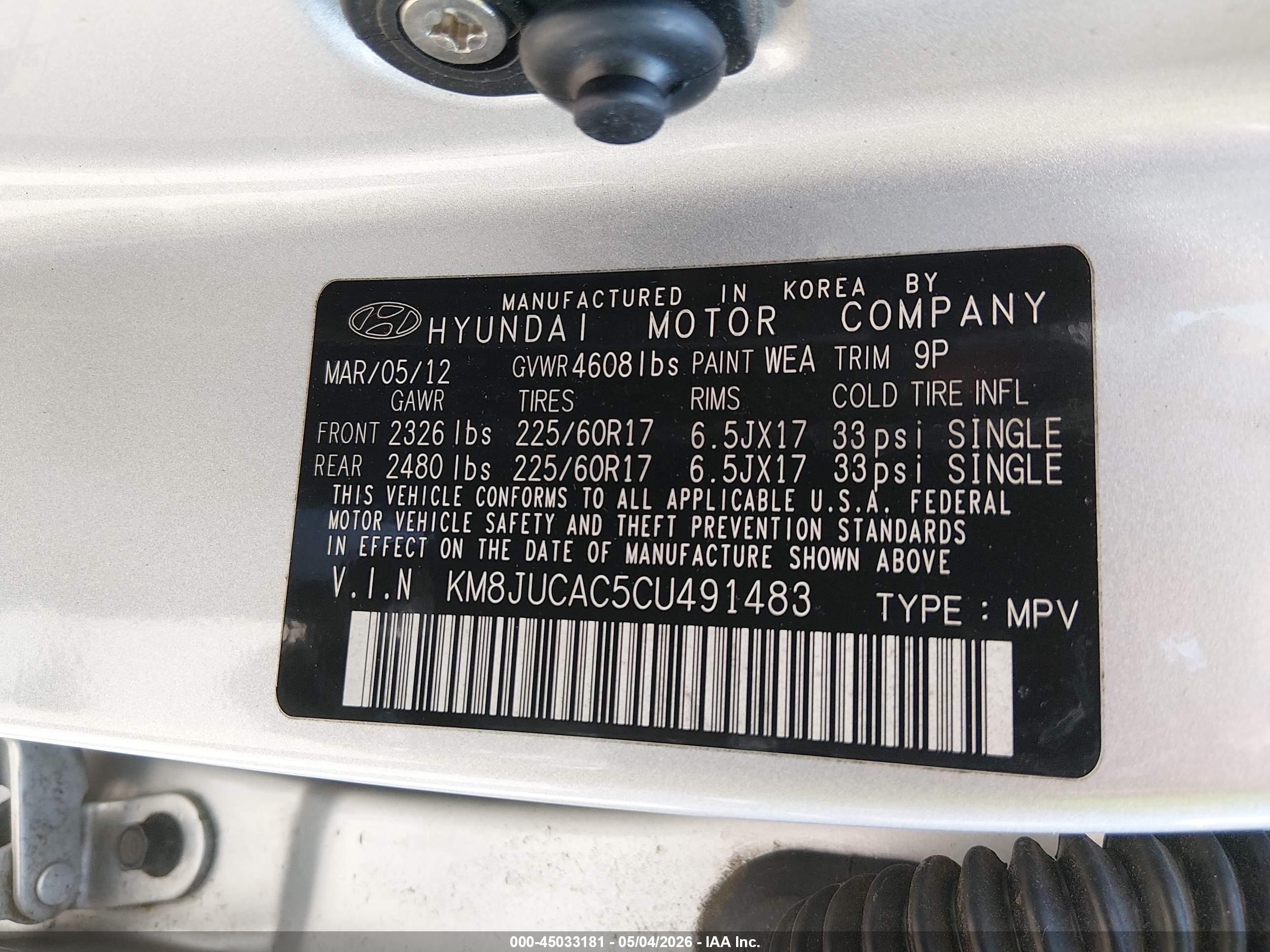 HYUNDAI TUCSON image 9
