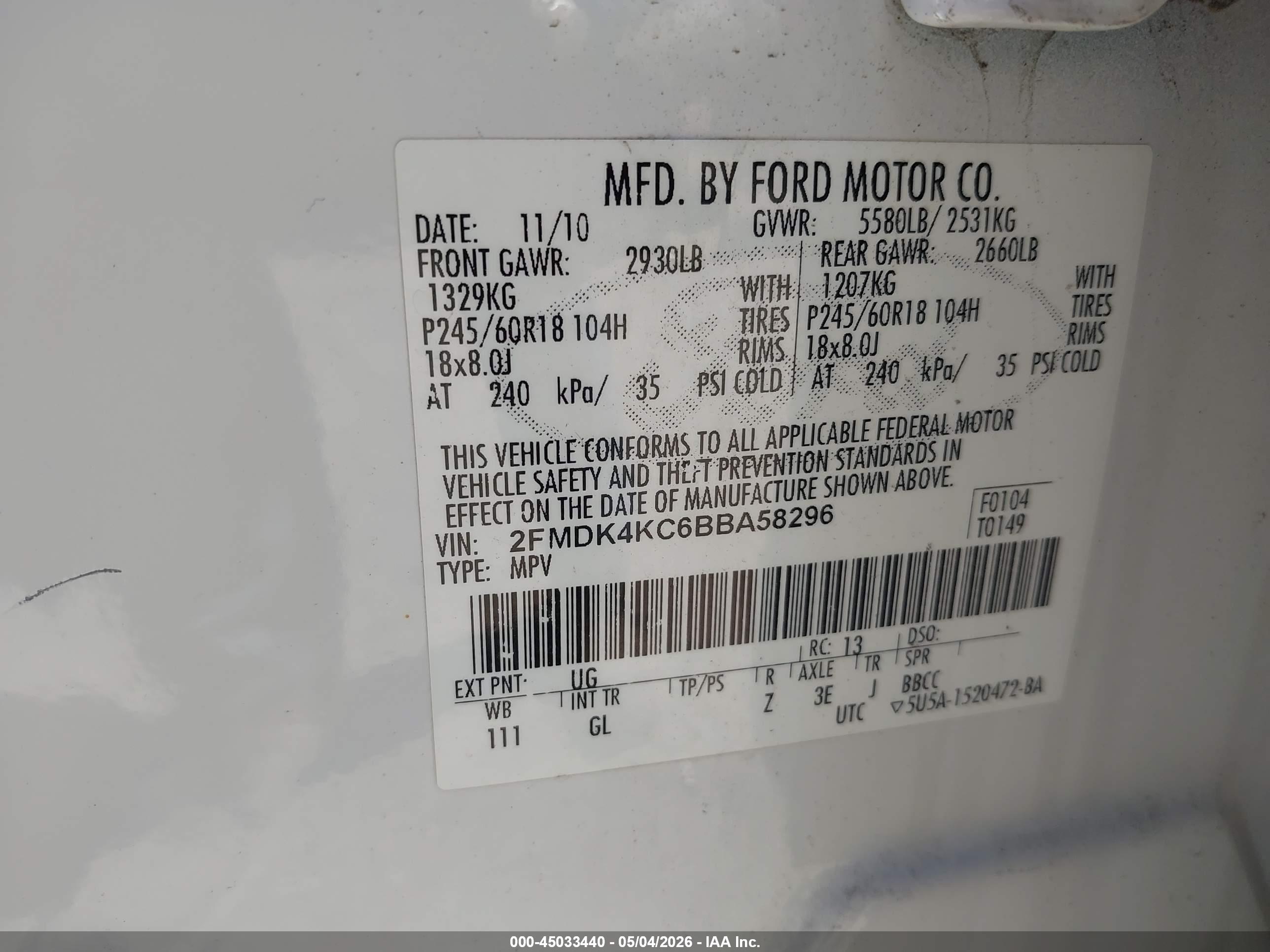 FORD EDGE image 9