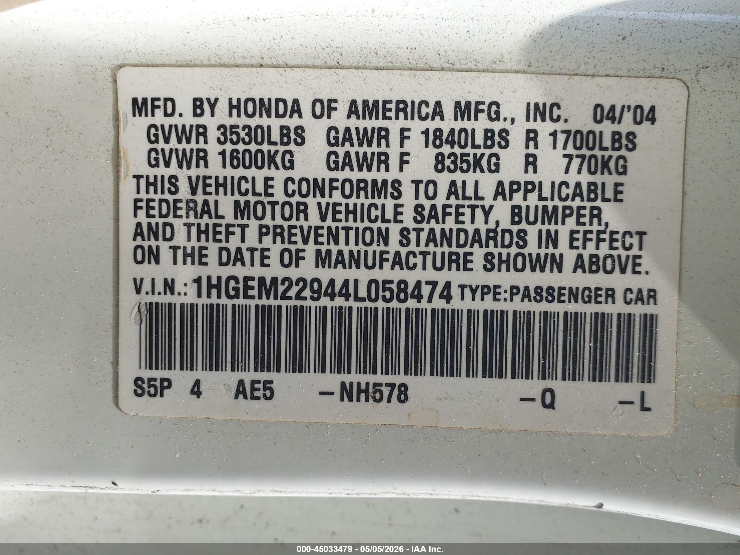 HONDA CIVIC image 9