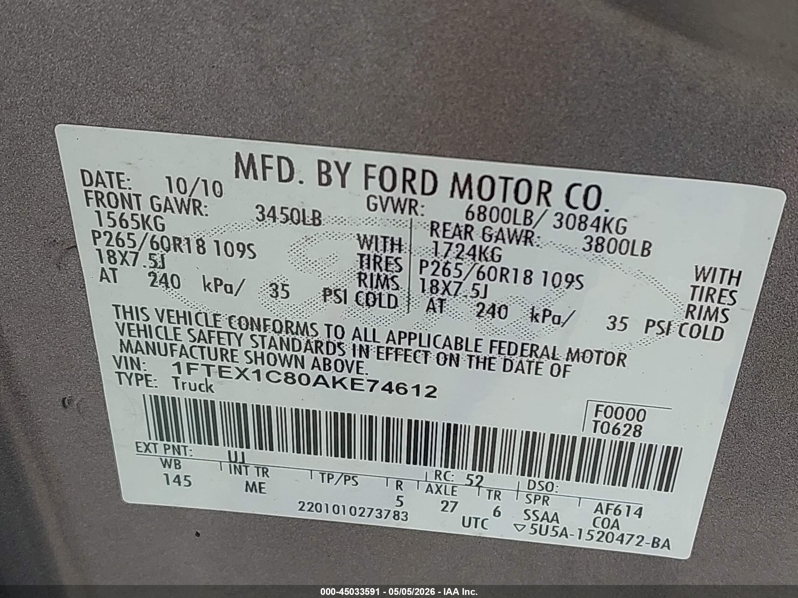 FORD F-150 image 9
