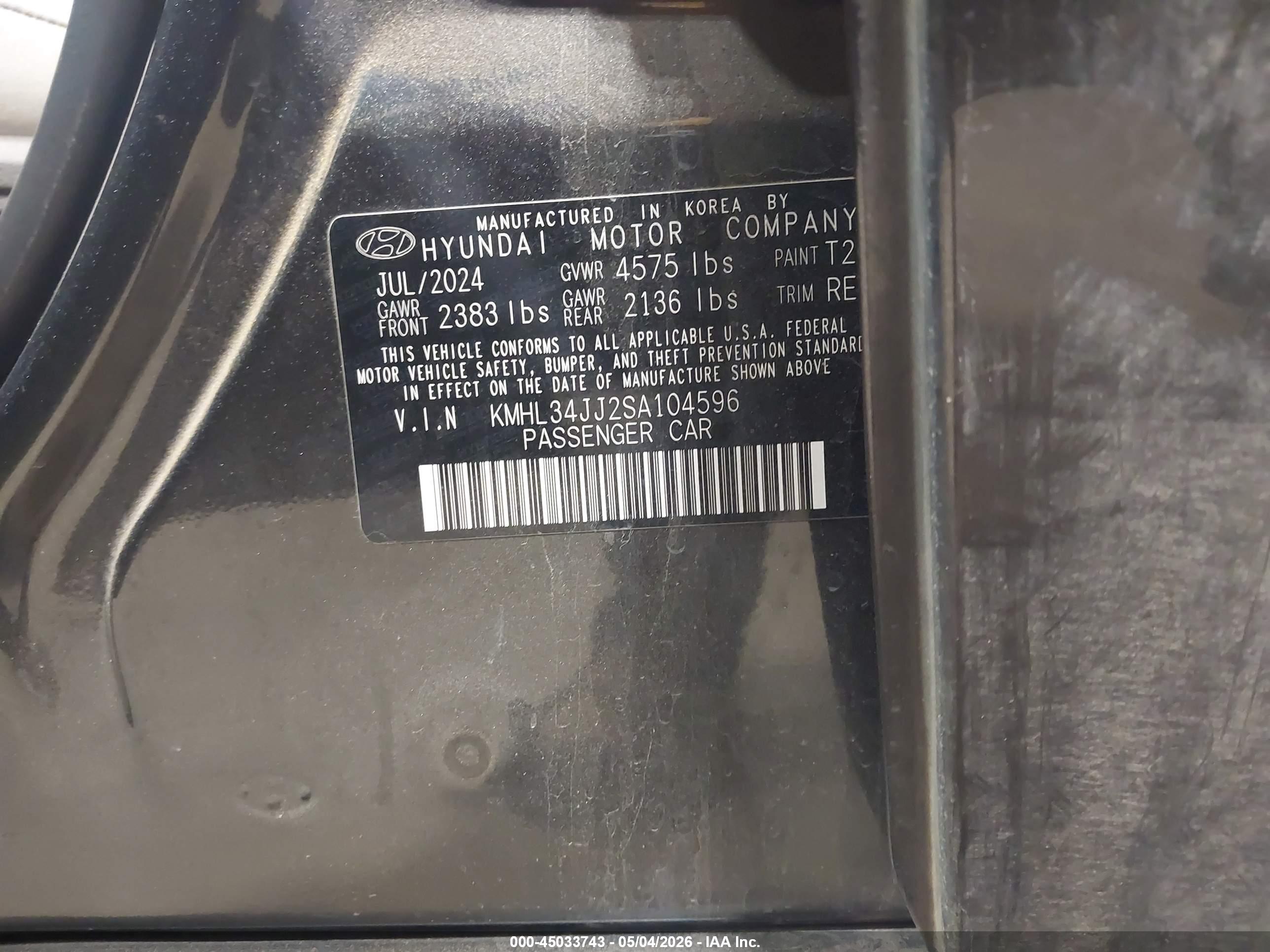 HYUNDAI SONATA image 9