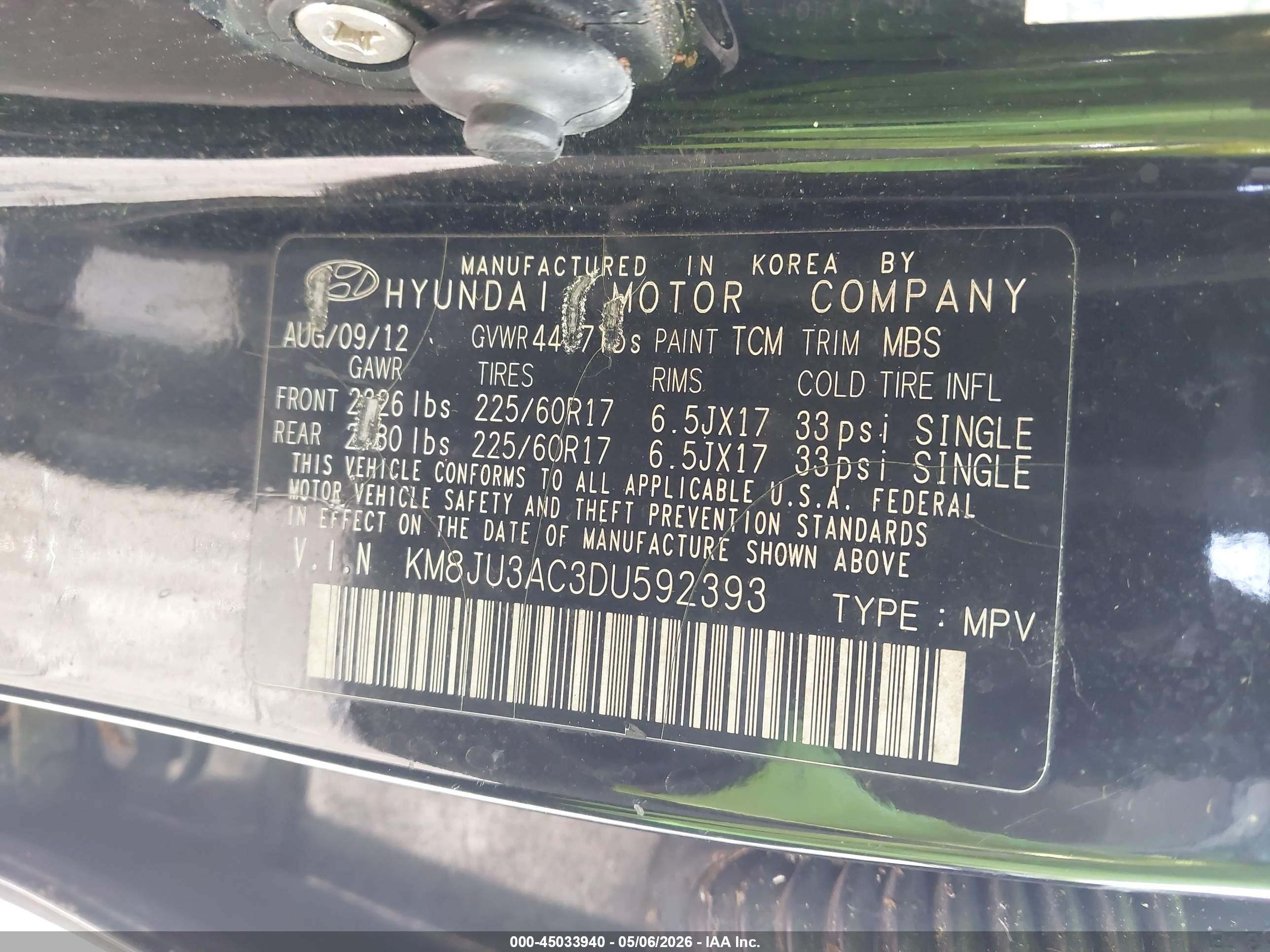 HYUNDAI TUCSON image 9