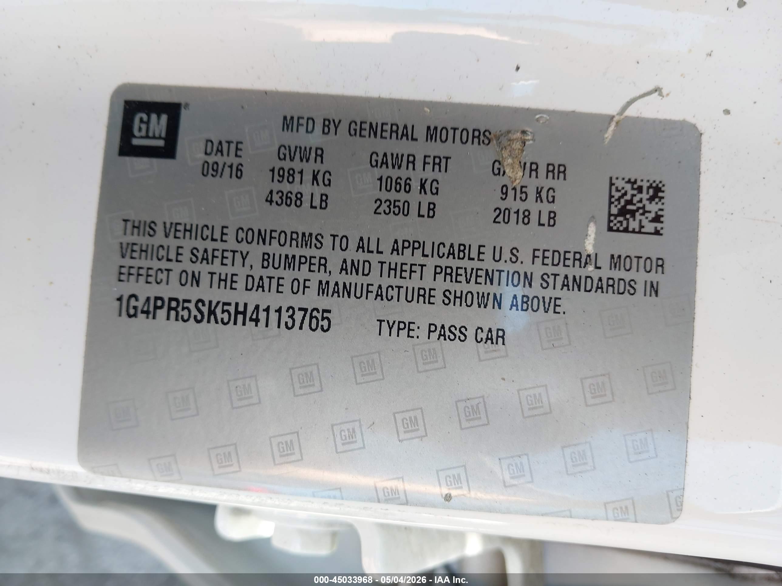 BUICK VERANO image 9