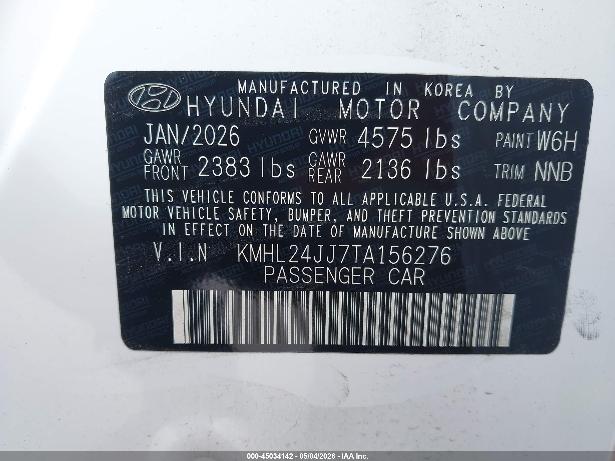 HYUNDAI SONATA image 9
